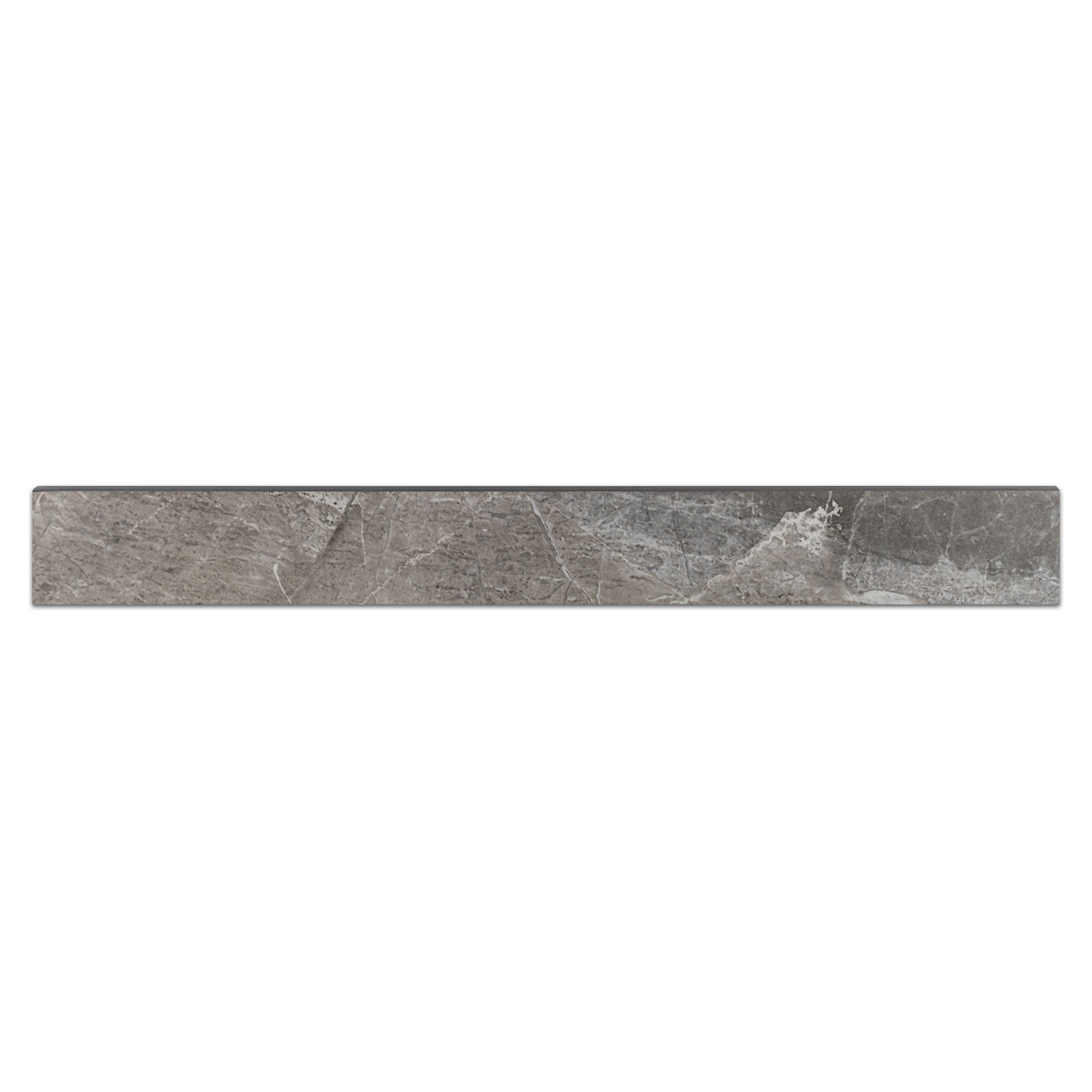 Elon Nuance Anthracite Porcelain Bullnose 3x24 Semi Polished Tile - Surface Group International