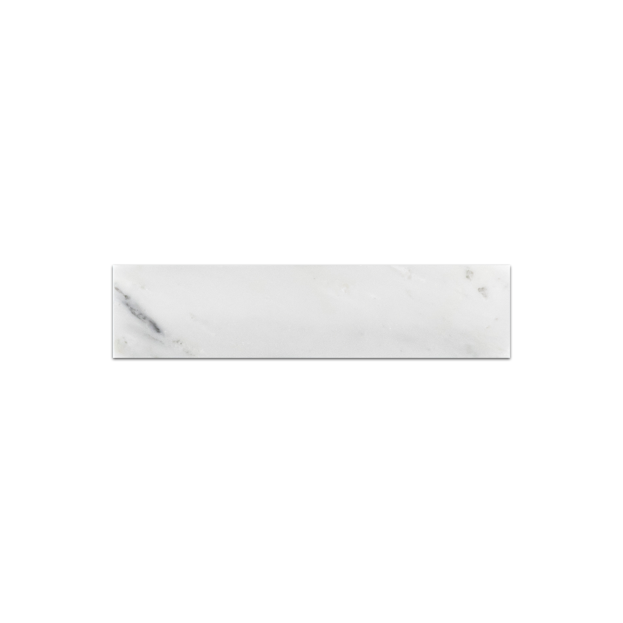 Elon Pearl White Marble Rectangle Field Tile 2x8x0.375 Polished - Surface Group International