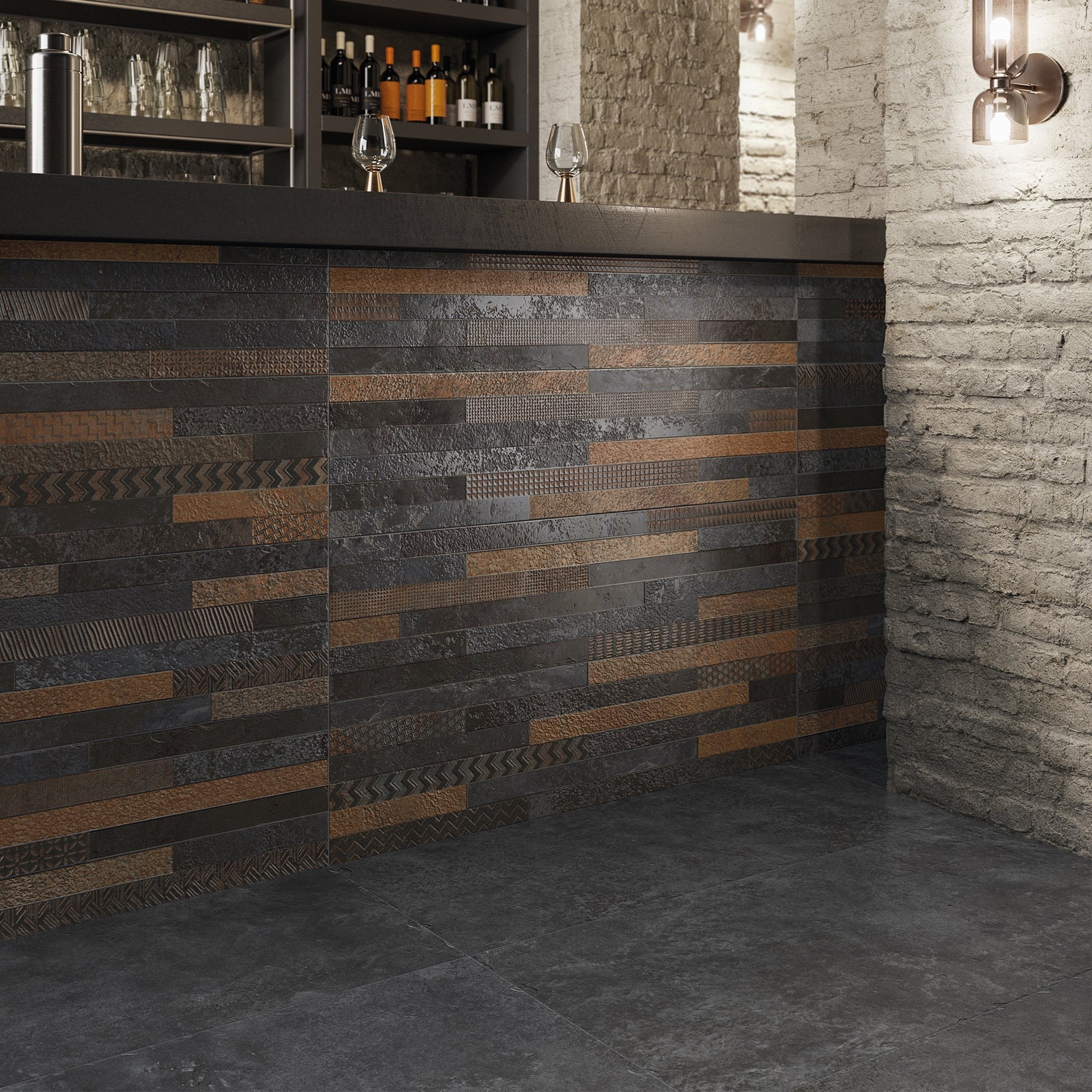 Elon Tile Bali tile in a room setting β available at Surface Group