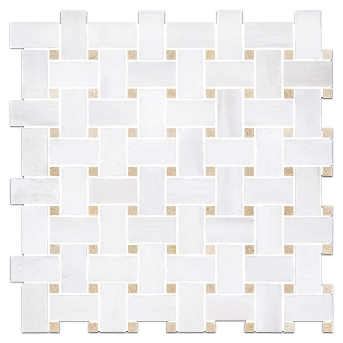 Elon Tile Basketweave tile — available at Surface Group