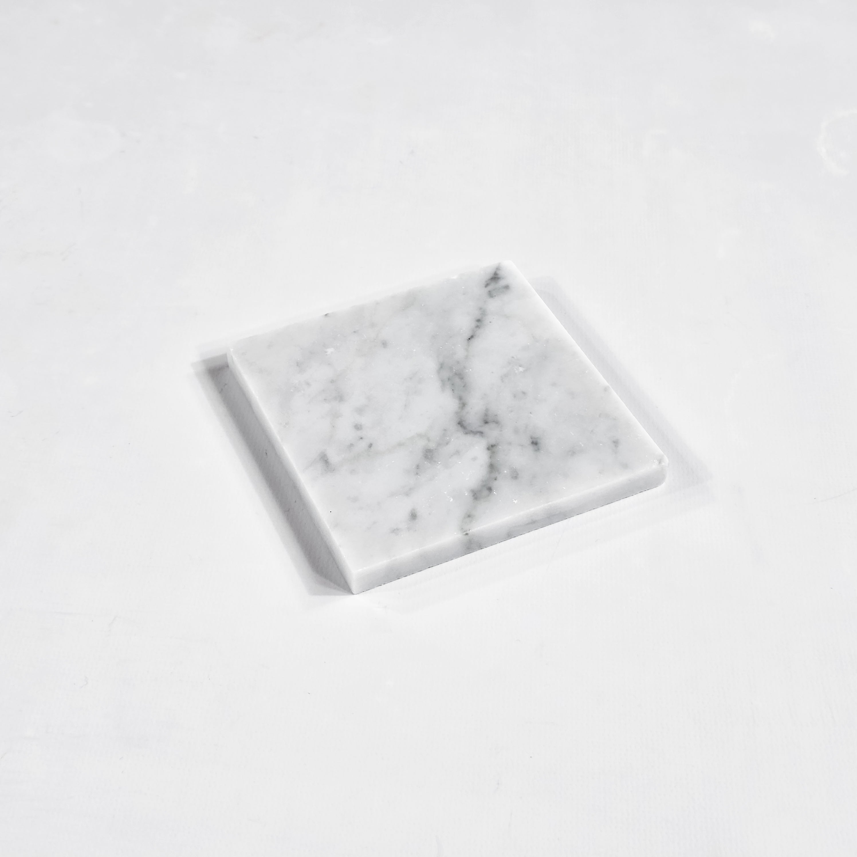 Elon Tile Bianco Carrara Field Tile tile close-up view — available at Surface Group