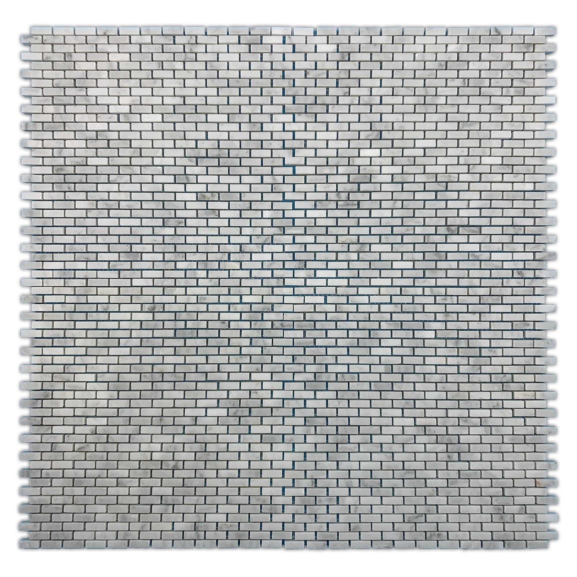 Elon Tile Bianco Carrara Mosaic tile pattern swatch β available at Surface Group