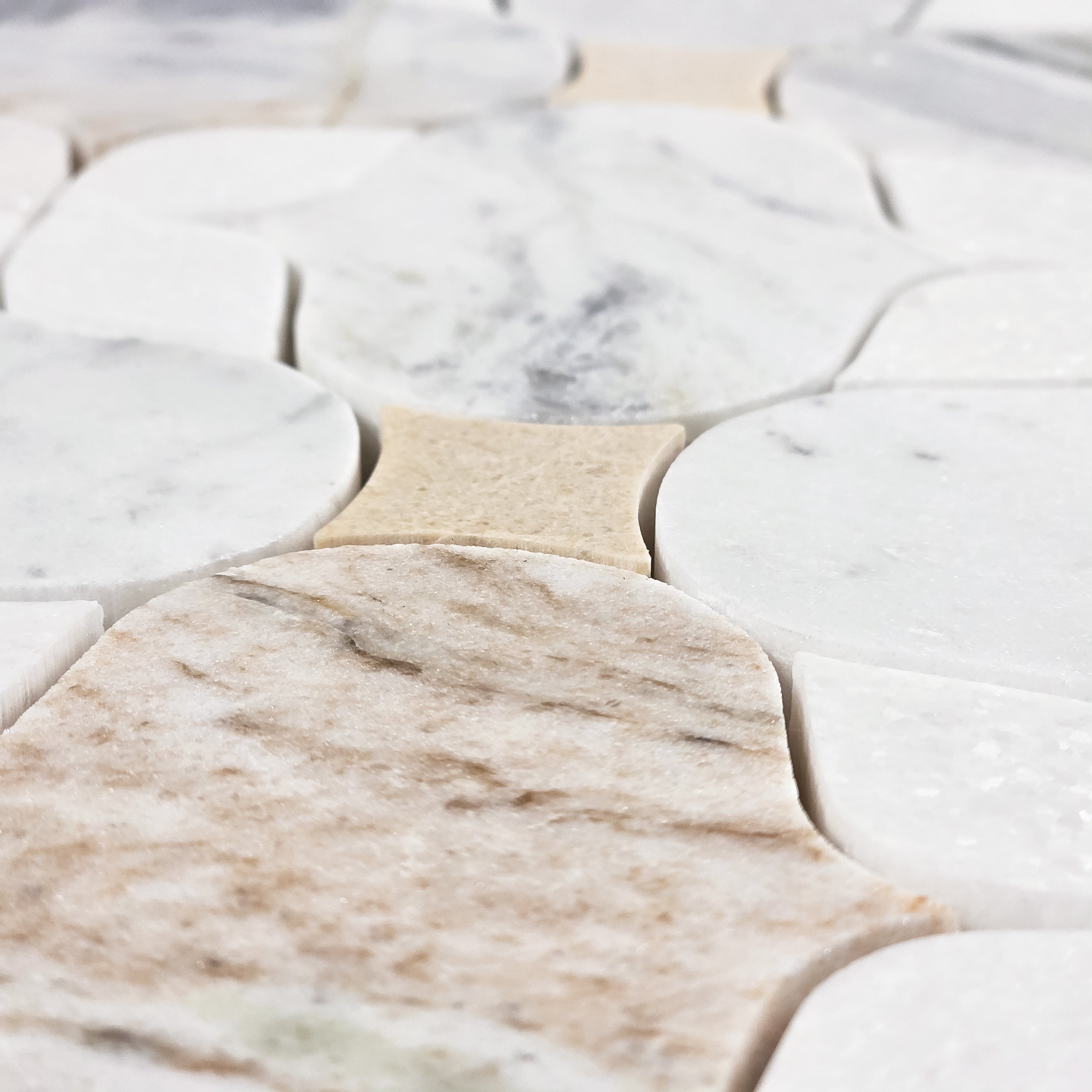 Elon Tile Silhouette tile arrangement — available at Surface Group