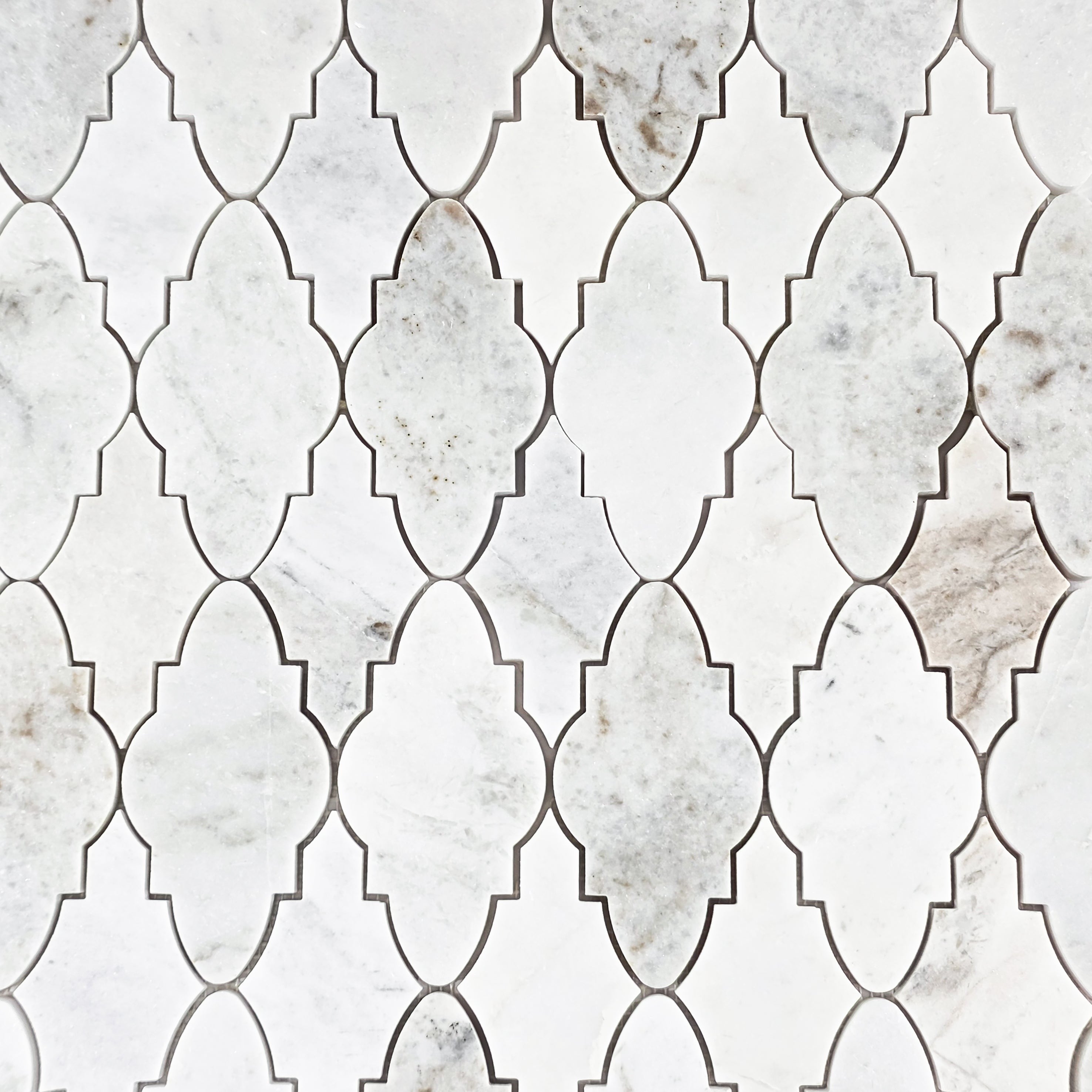 Elon Tile Bianco Oro Mosaic tile — available at Surface Group