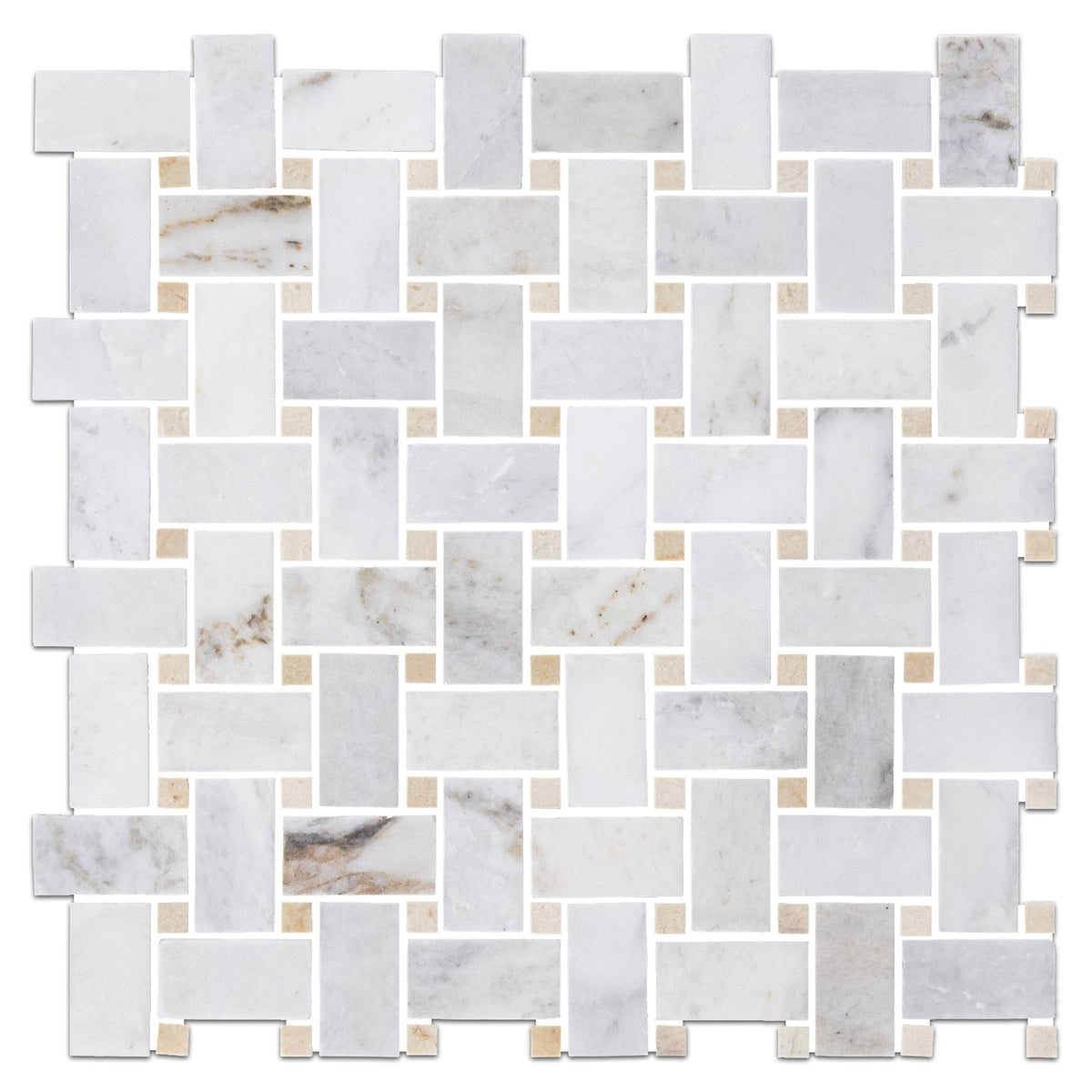 Elon Tile Basketweave tile — available at Surface Group