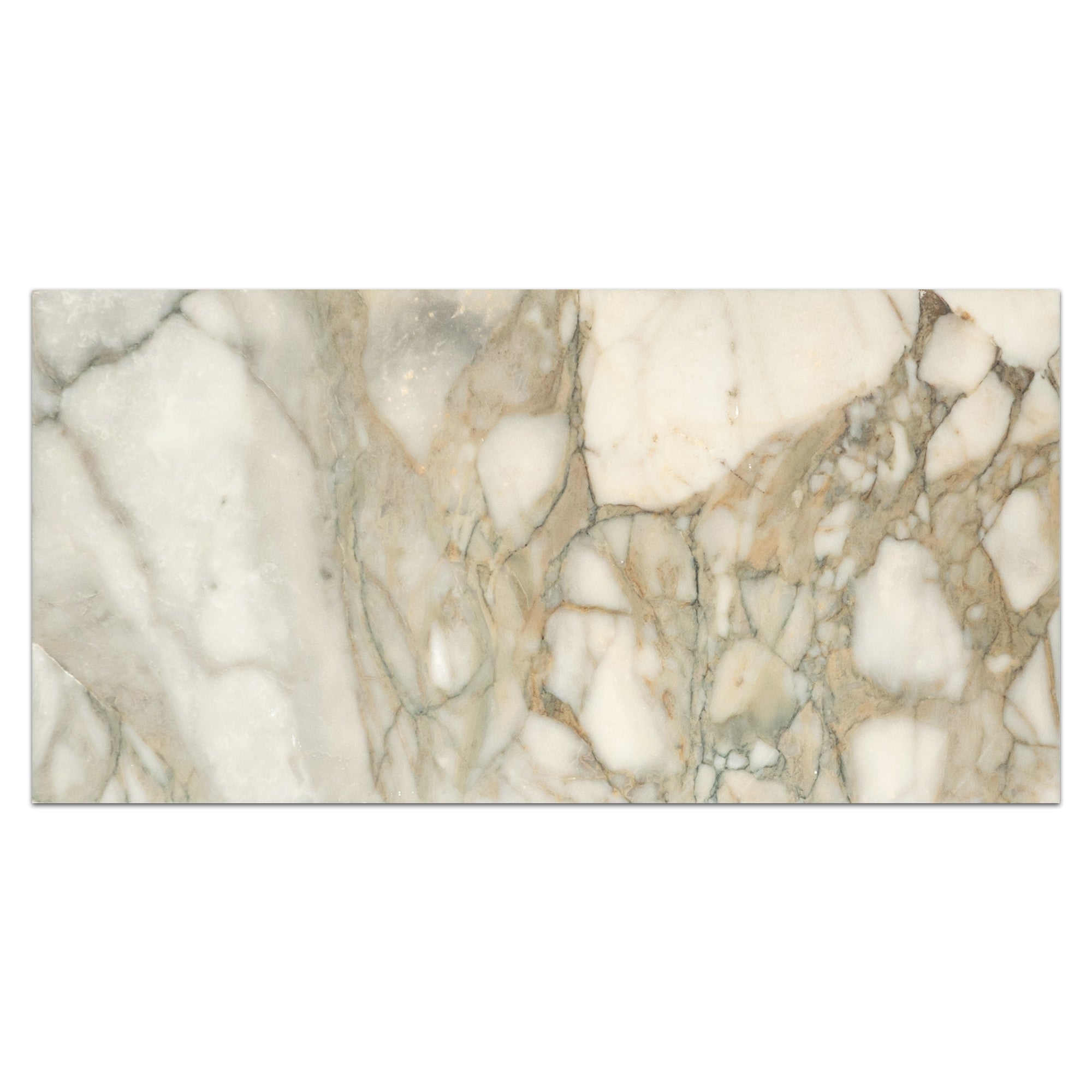 Elon Tile Calacatta Green Field Tile tile — available at Surface Group