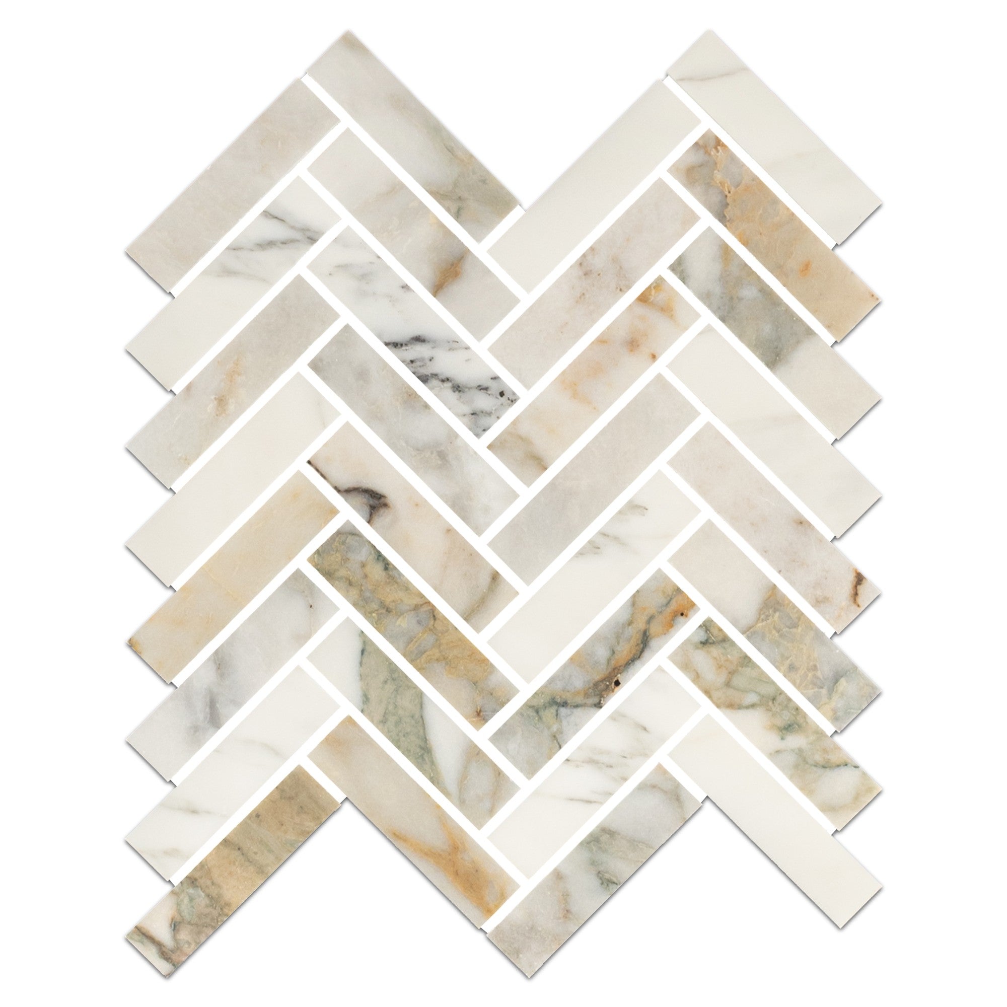 Elon Tile Herringbone tile — available at Surface Group