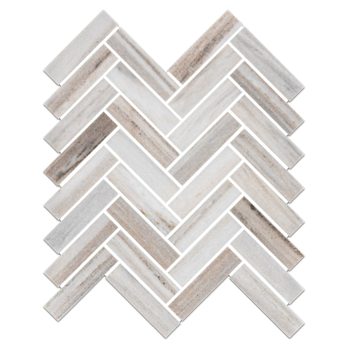 Elon Tile Herringbone tile — available at Surface Group