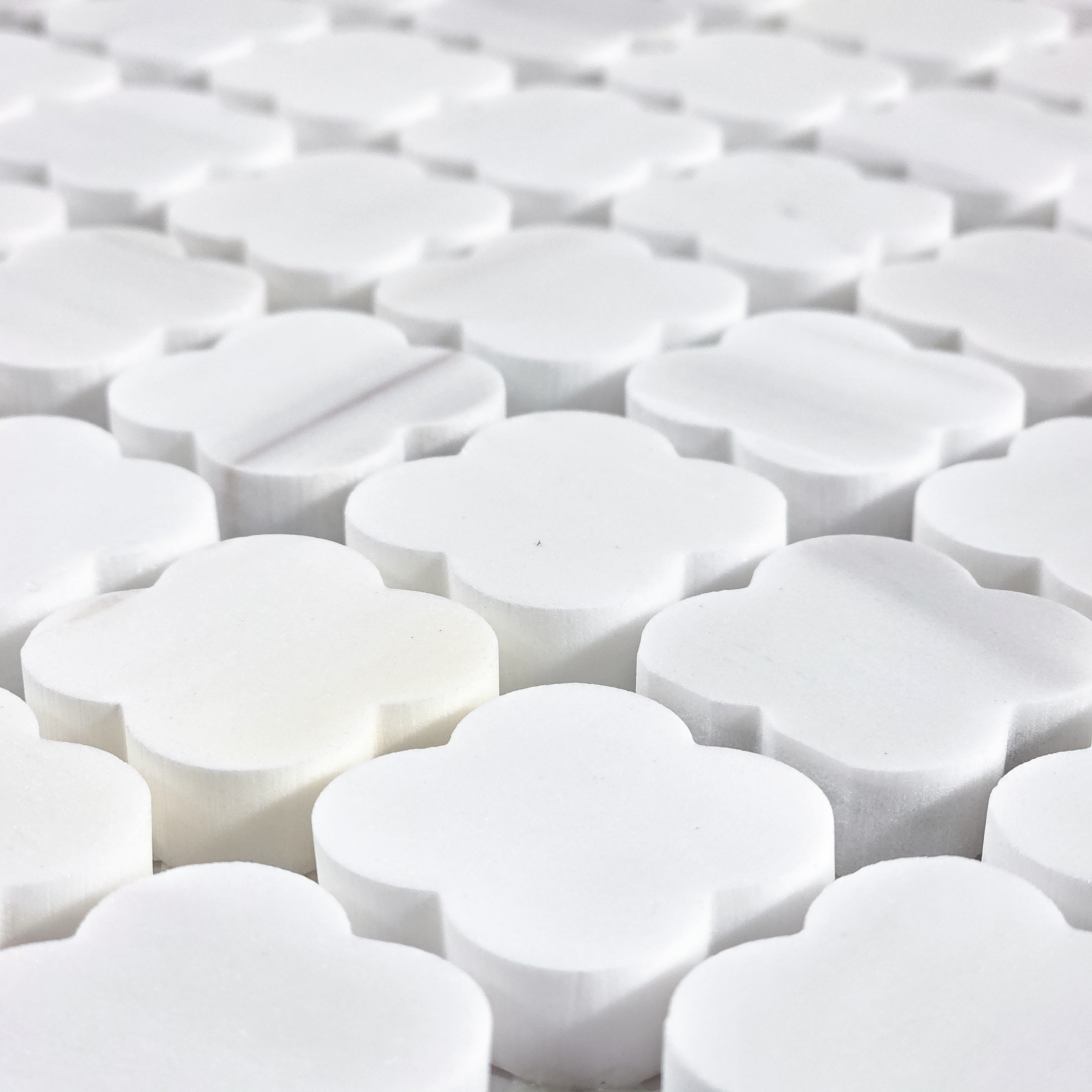 Elon Tile Clover tile arrangement — available at Surface Group