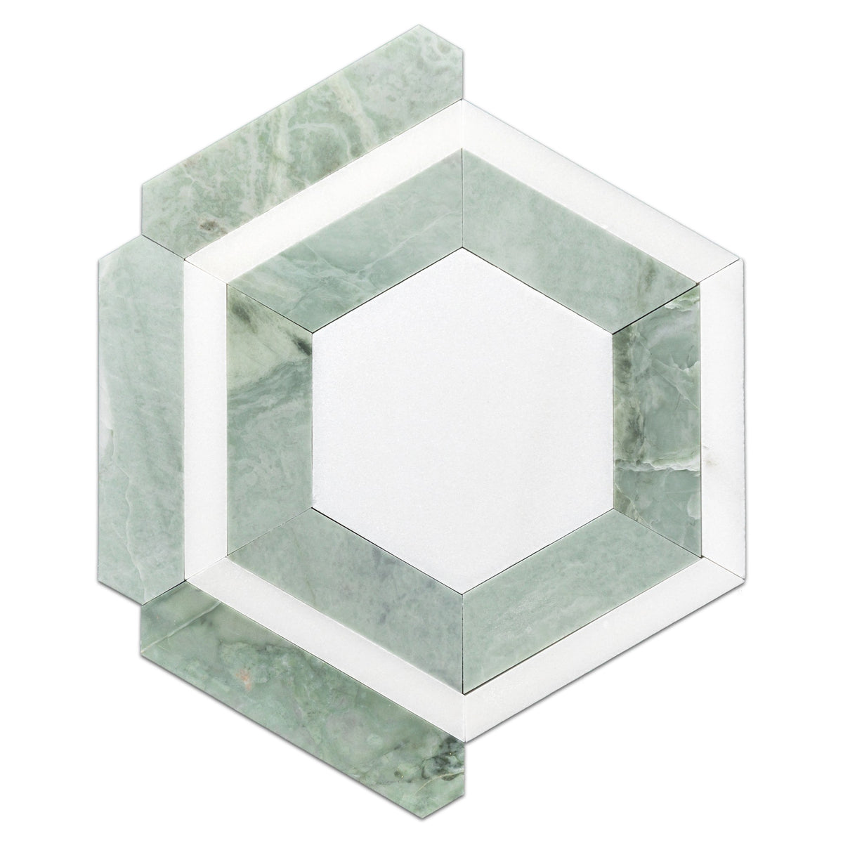 Elon Tile Honeycomb tile — available at Surface Group