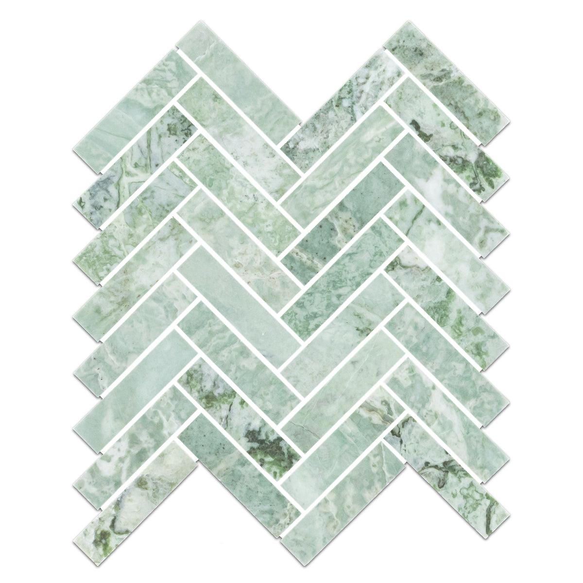 Elon Tile Herringbone tile — available at Surface Group