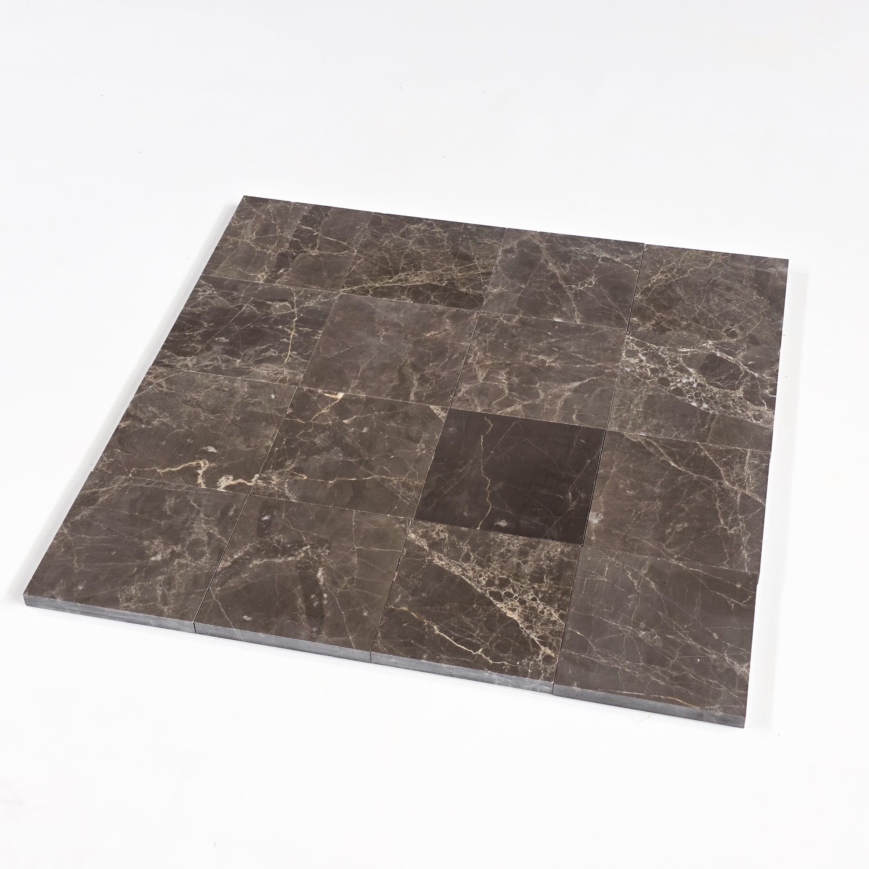 Elon Tile Espresso Field Tile tile arrangement — available at Surface Group
