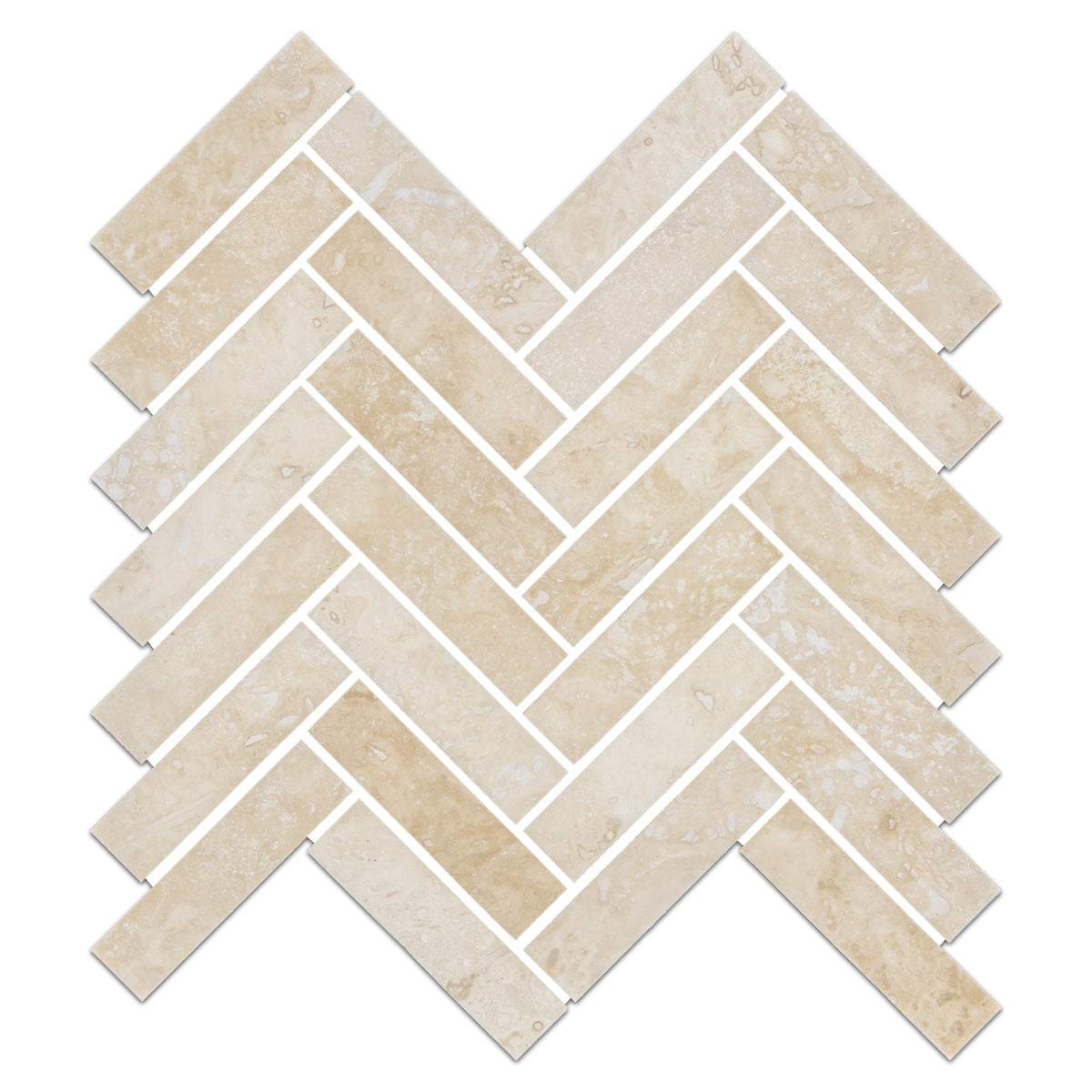Elon Tile Herringbone tile — available at Surface Group