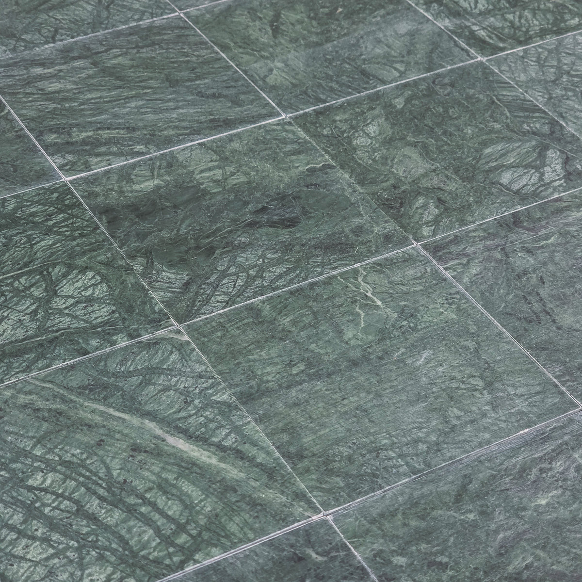 Elon Tile Notte Verde Field Tile tile arrangement — available at Surface Group