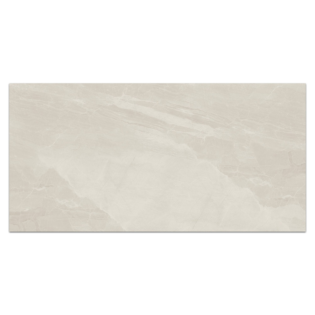 Elon Tile Nuance White Shell tile — available at Surface Group