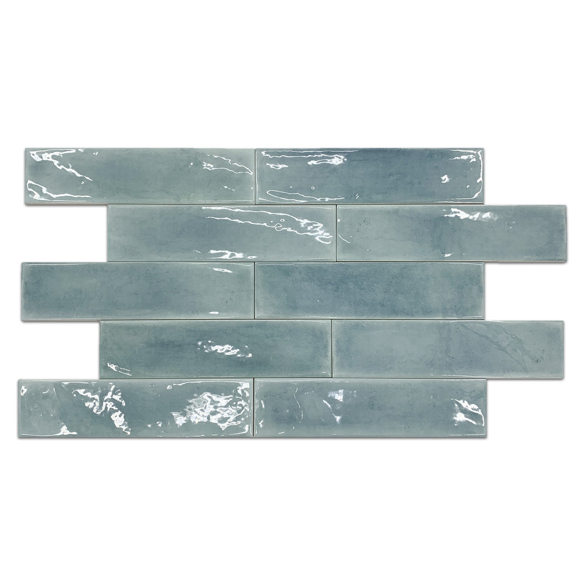 Elon Tile Opal Turquoise tile — available at Surface Group