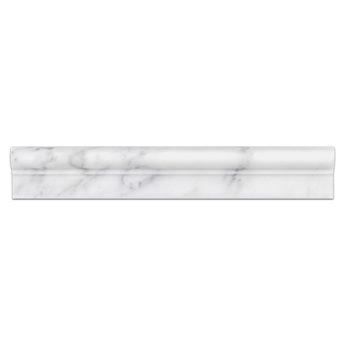 Elon Tile Pearl White Molding tile — available at Surface Group