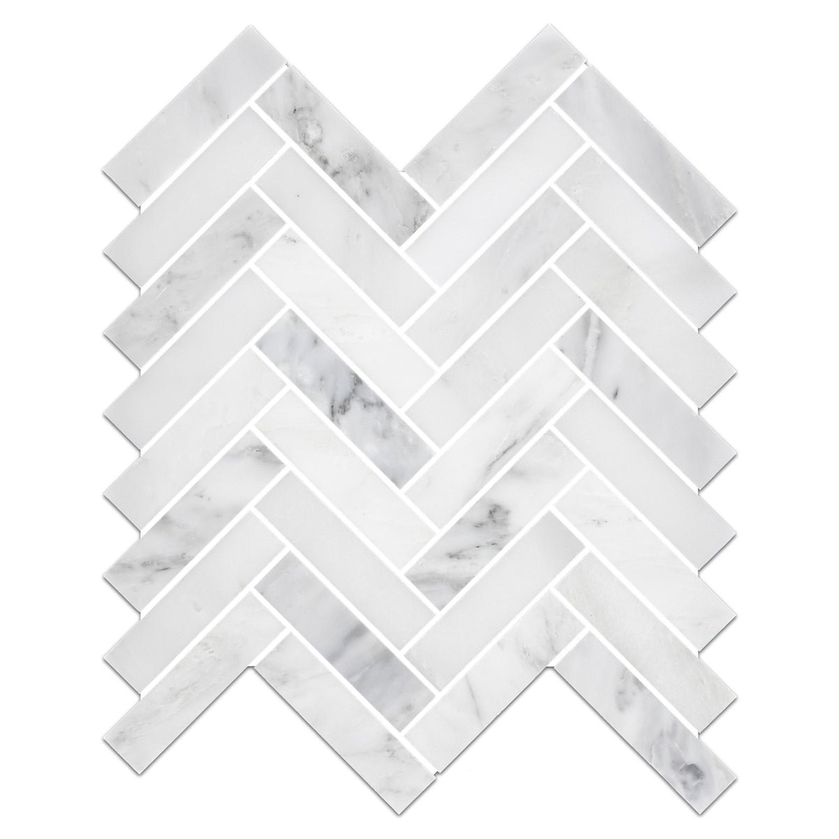 Elon Tile Herringbone tile — available at Surface Group