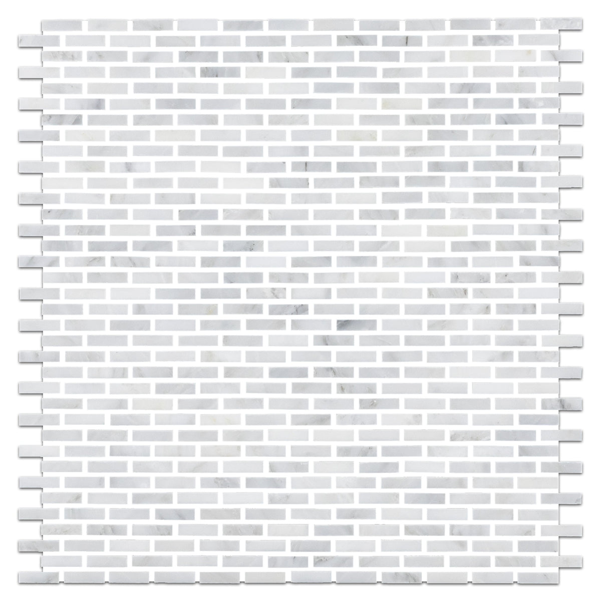 Elon Tile Pearl White Mosaic tile — available at Surface Group