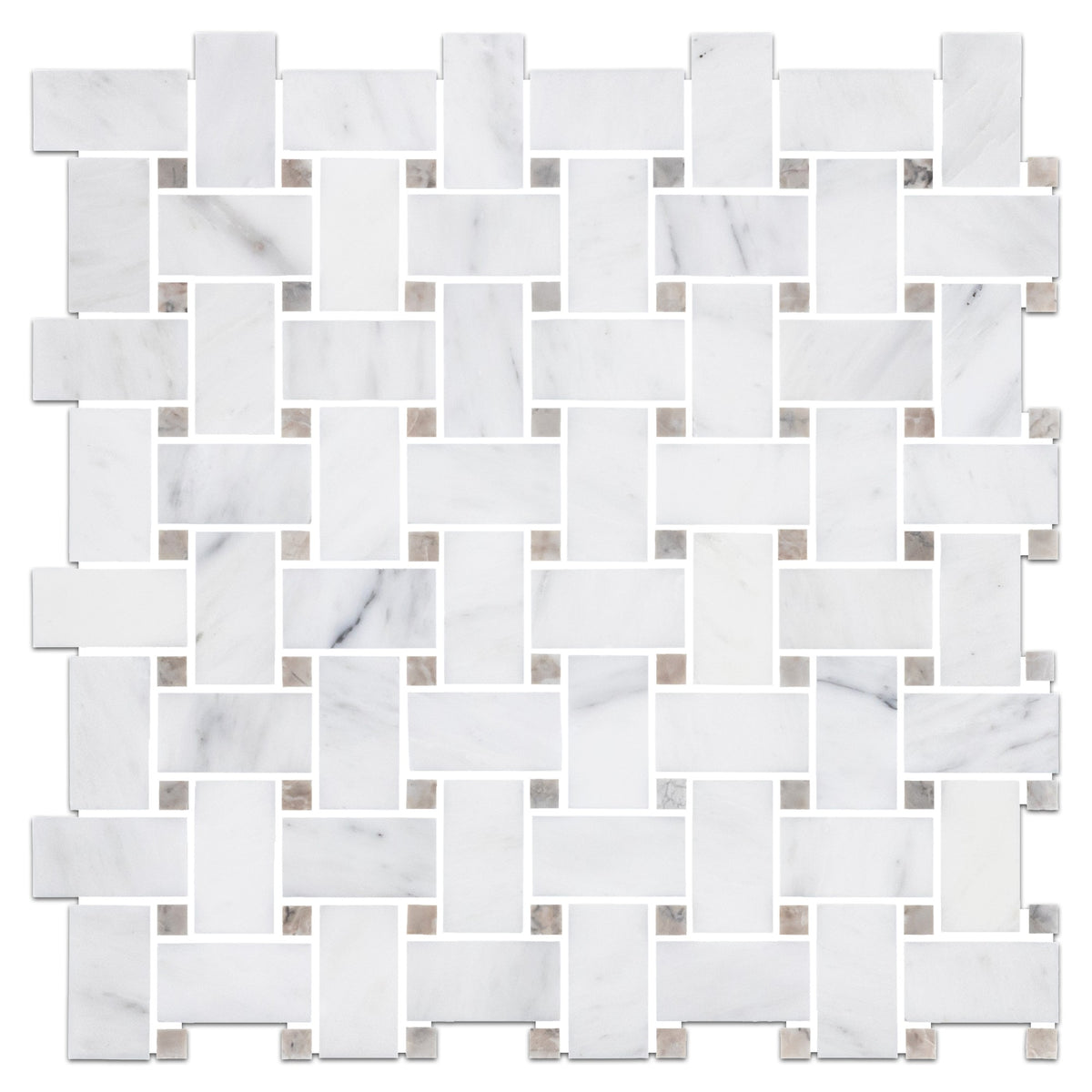Elon Tile Basketweave tile — available at Surface Group