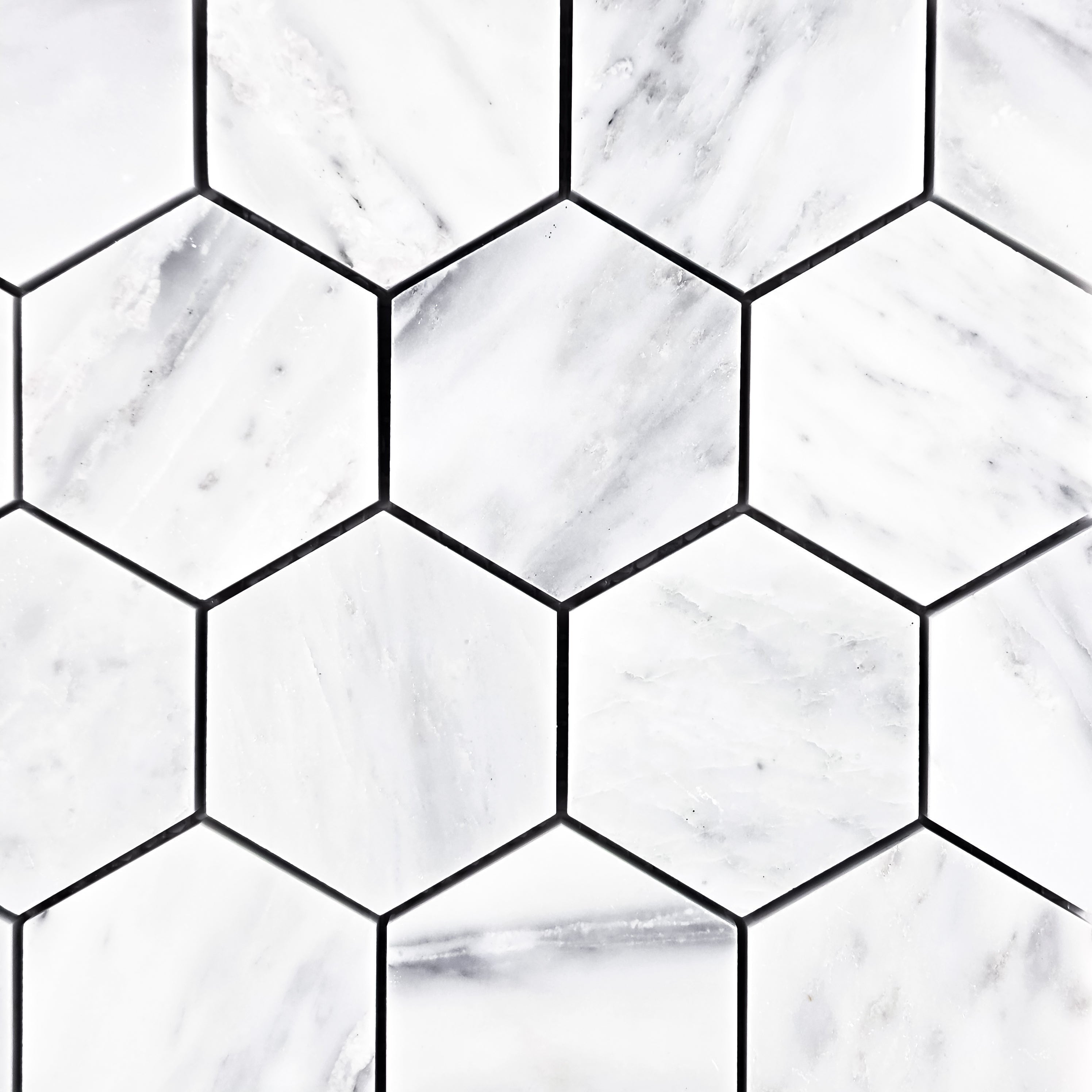 Elon Tile Hexagon tile pattern swatch — available at Surface Group