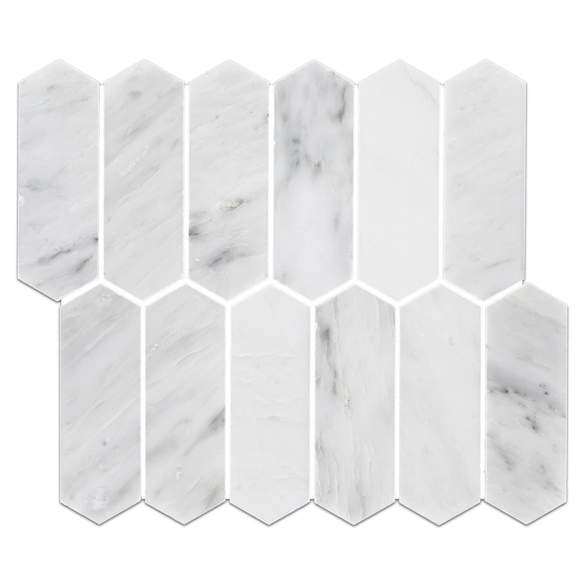 Elon Tile Picket tile pattern swatch — available at Surface Group