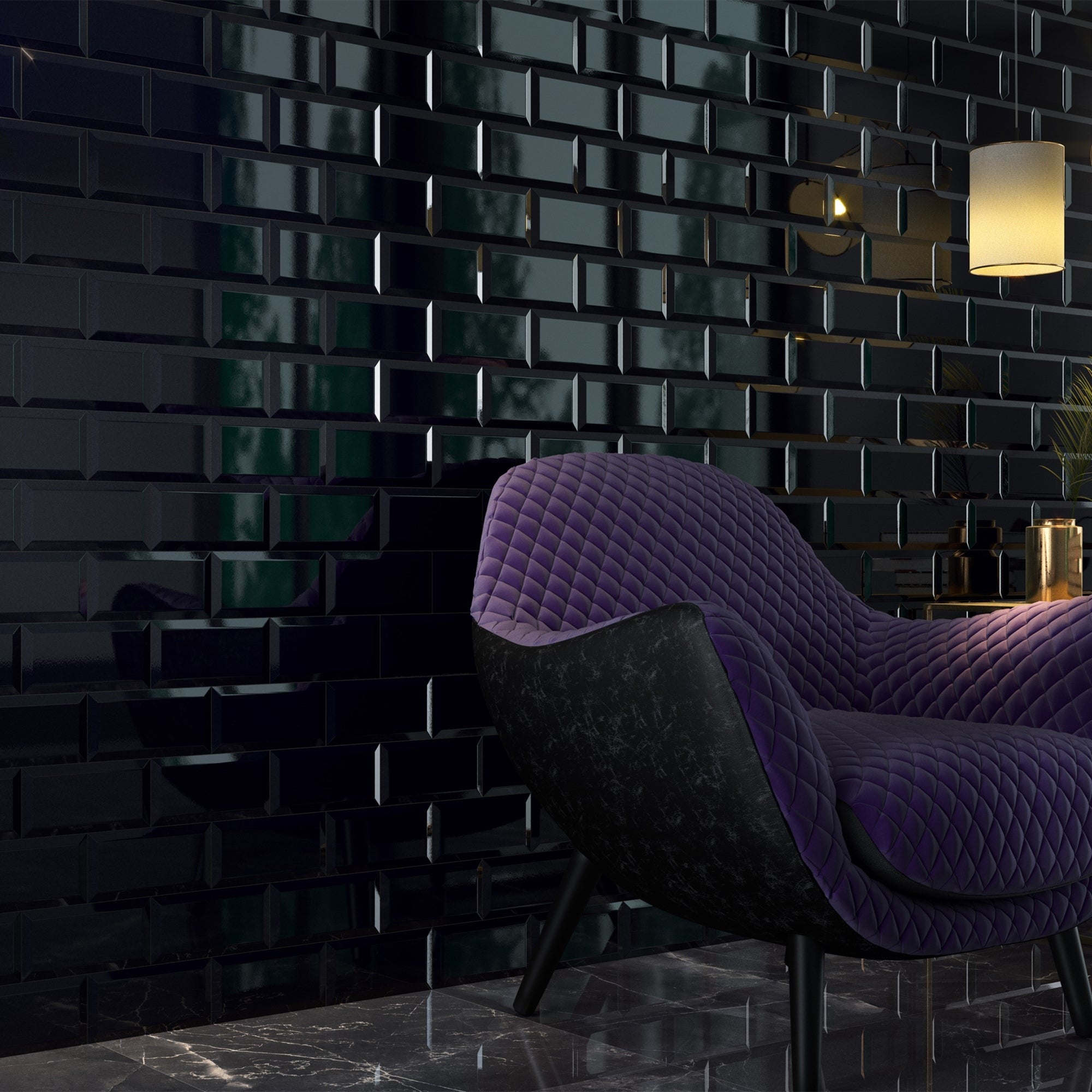 Elon Tile Metropolitan tile in a room setting — available at Surface Group