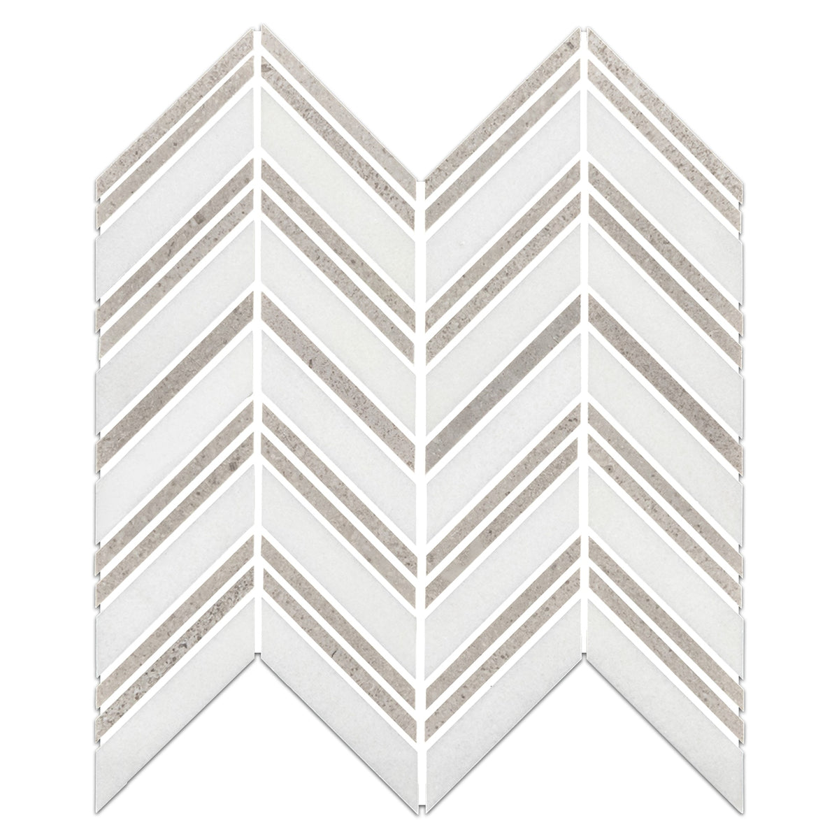 Elon Tile Chevron tile — available at Surface Group