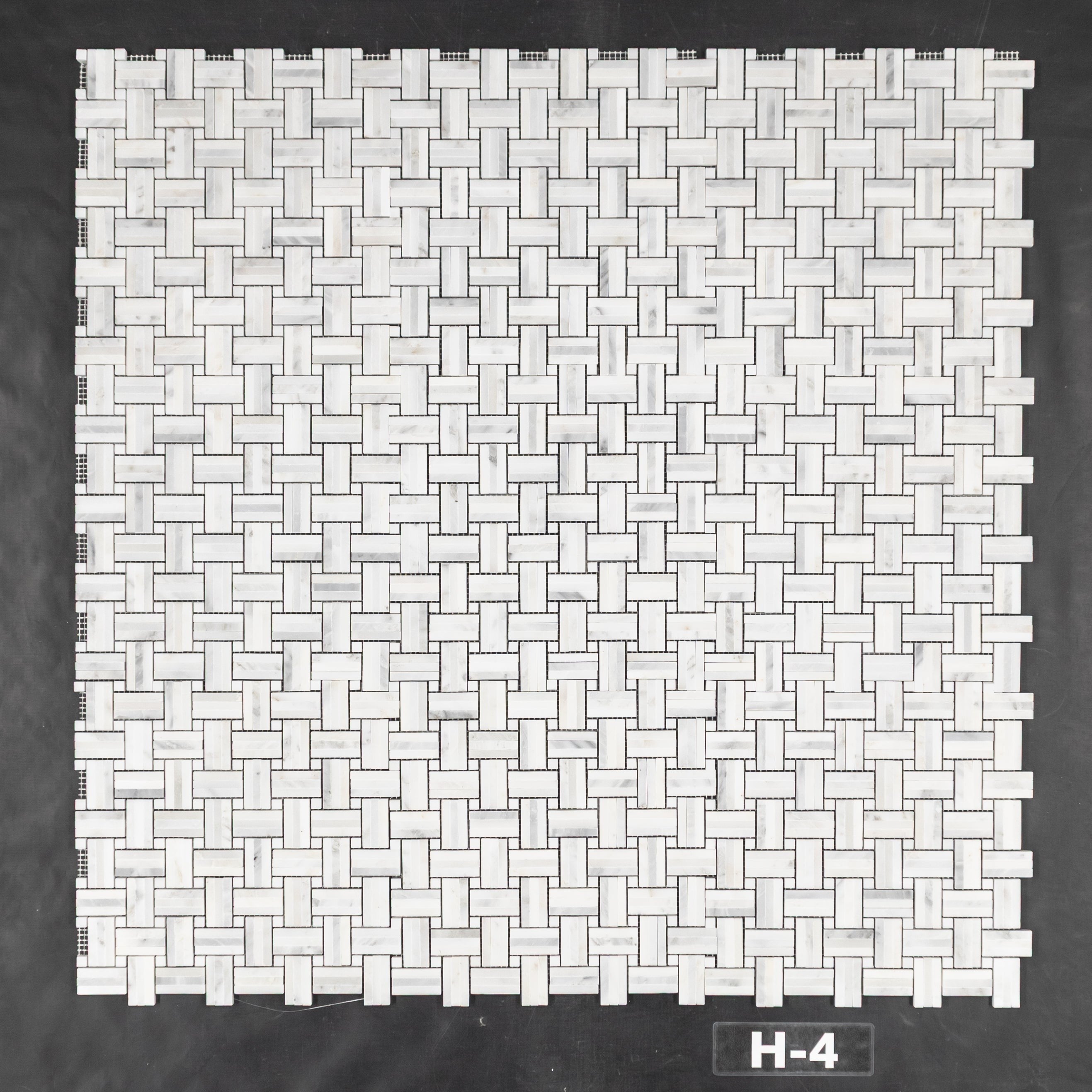 Elon Tile Tri-Weave tile pattern swatch — available at Surface Group