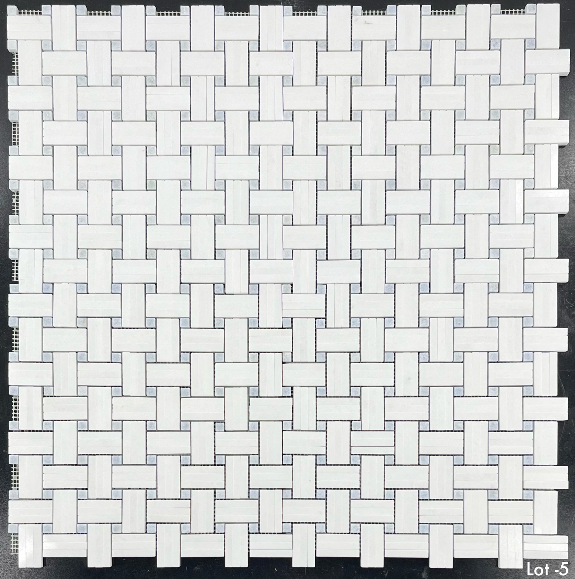 Elon Tile Tri-Weave tile pattern swatch — available at Surface Group