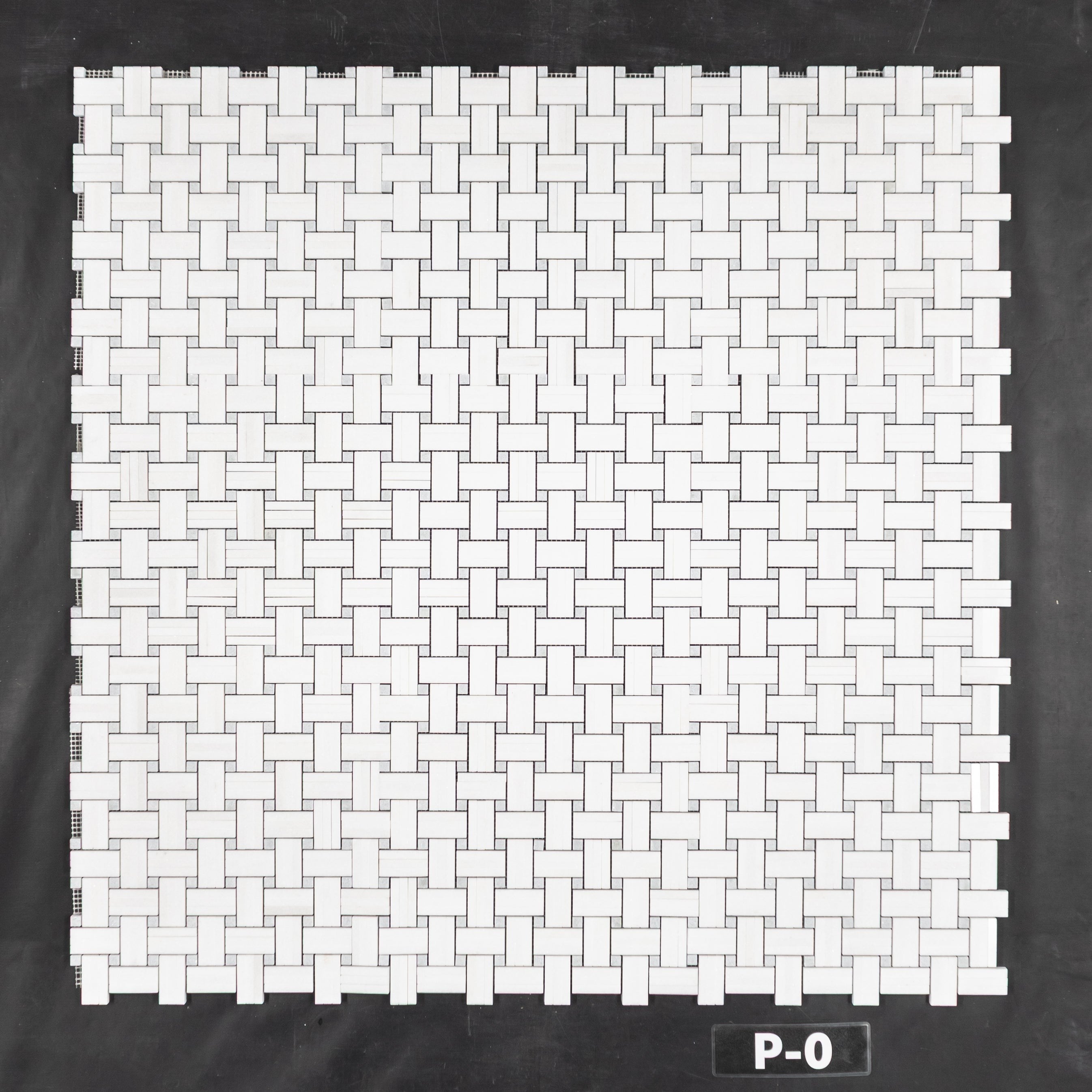 Elon Tile Tri-Weave tile pattern swatch — available at Surface Group