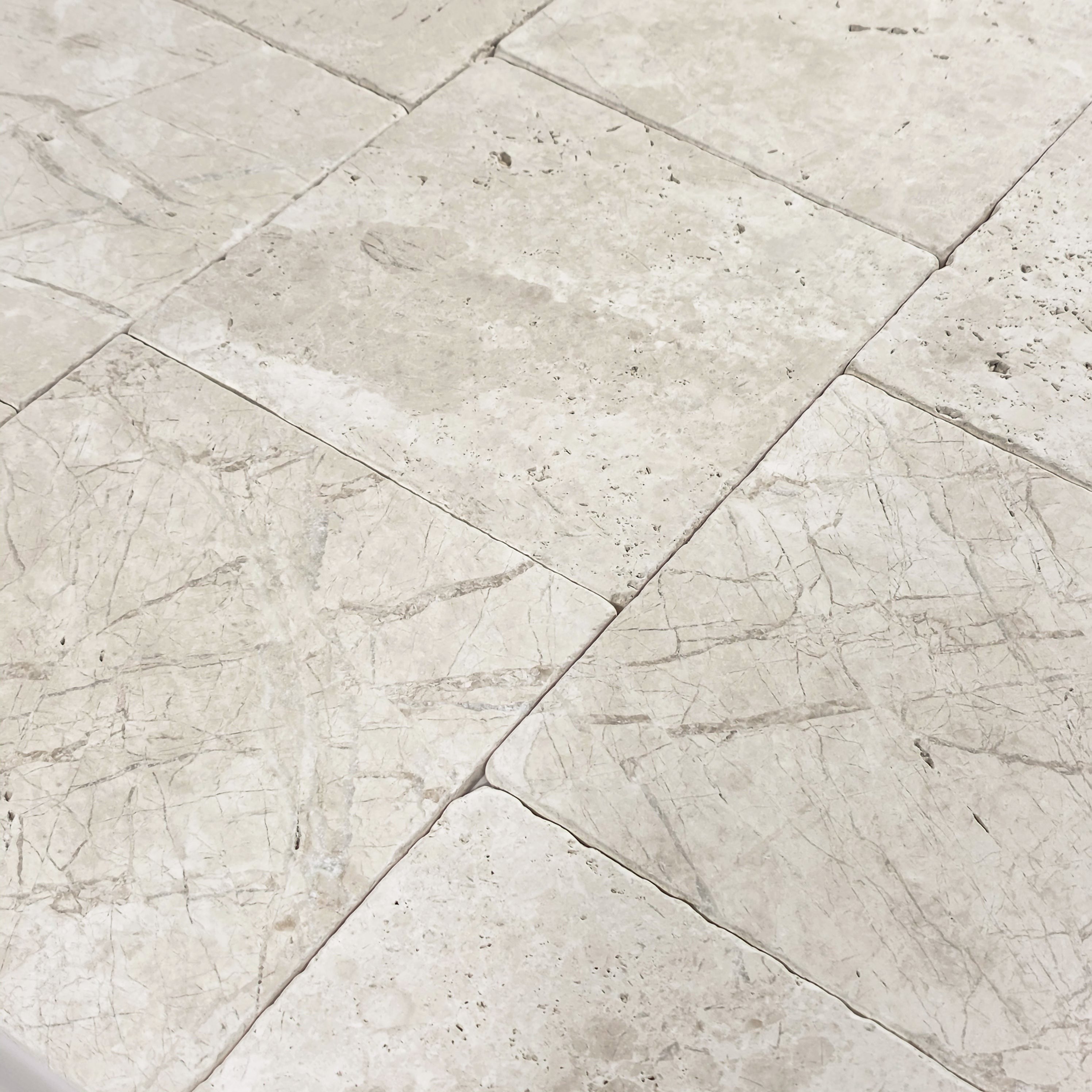 Elon Tile Vanilla Royale Field Tile tile arrangement — available at Surface Group