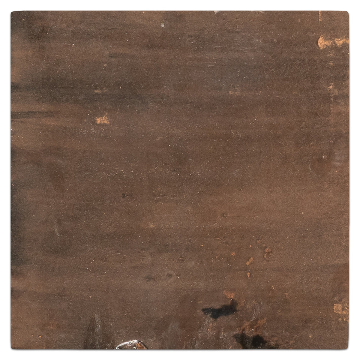 Elon Tile Walnut Stained Terracotta tile — available at Surface Group