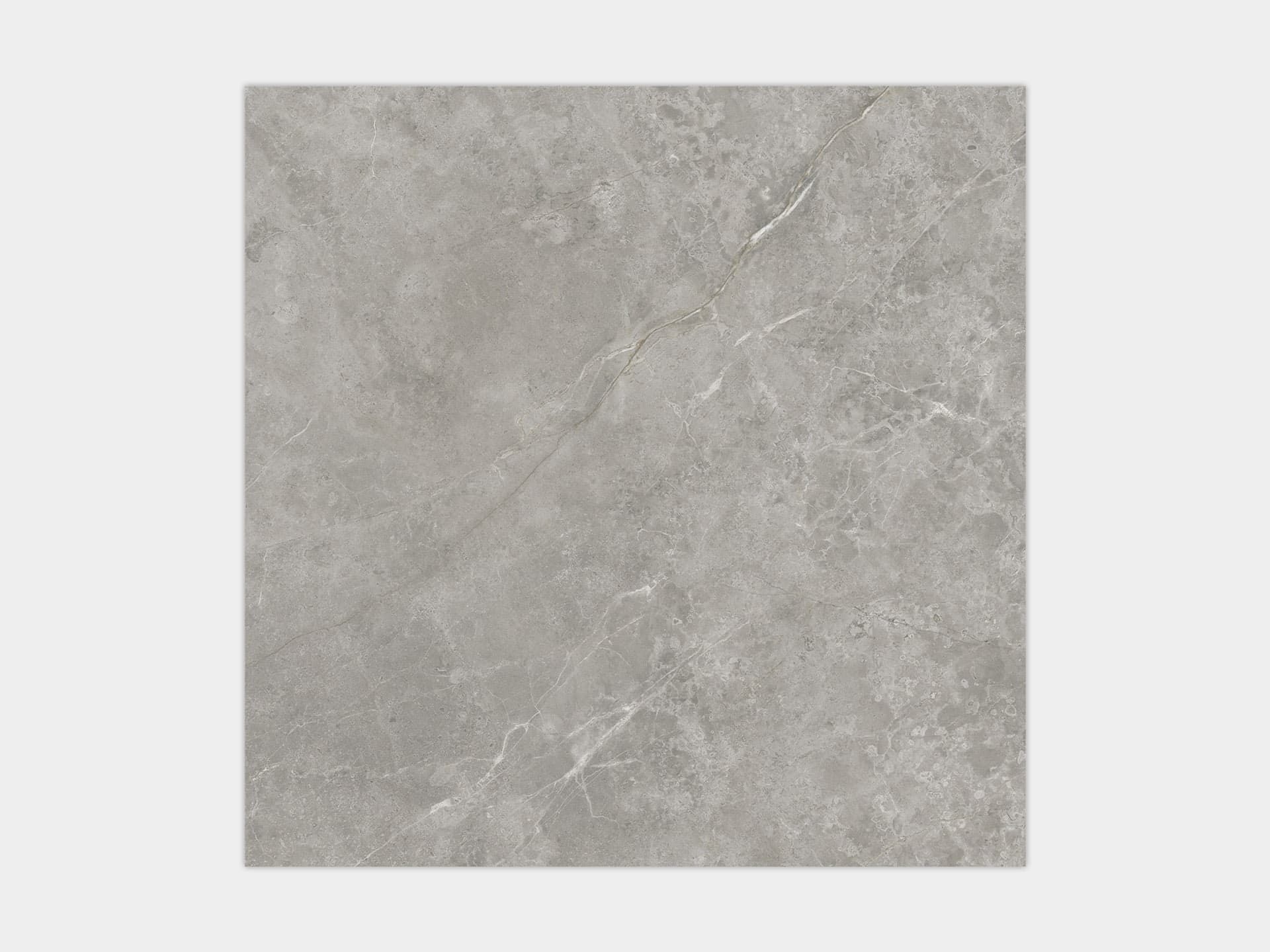 Fiori Di Bosco Gray Silk Floor Tile (47x47x6-mm | silk)