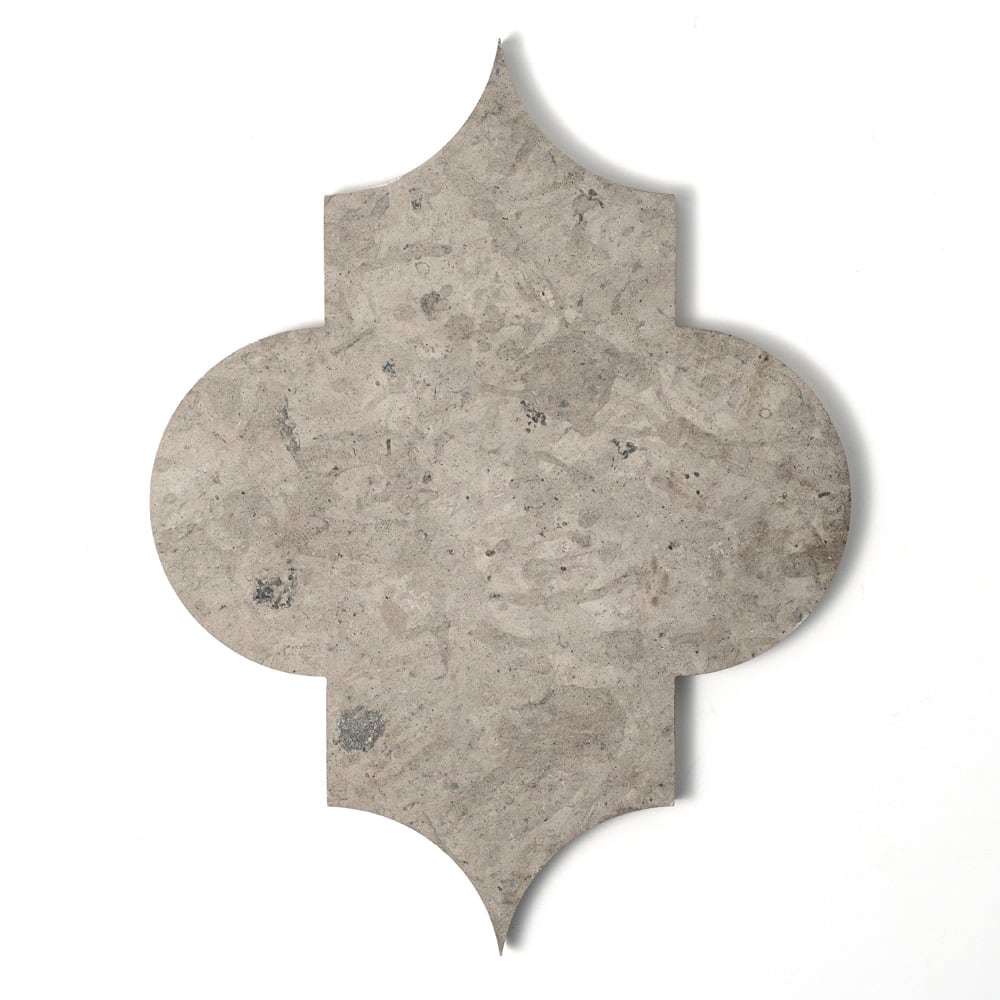 Britannia Arabesque Limestone Field Tile (8"×11"×3/8" | honed | straight cut)