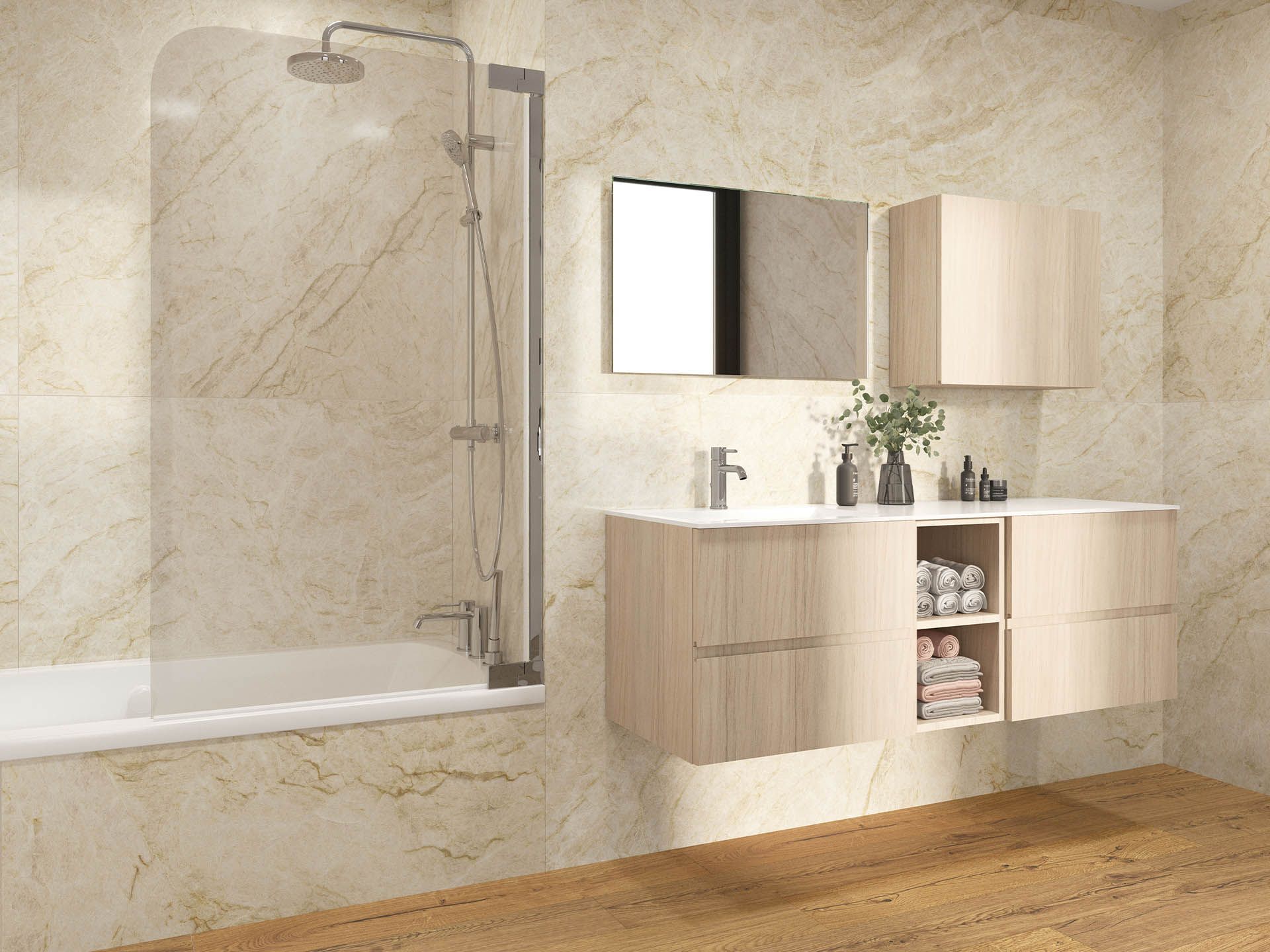 Delaware Nogal Floor Tile (8x47x11.5-mm | matt)