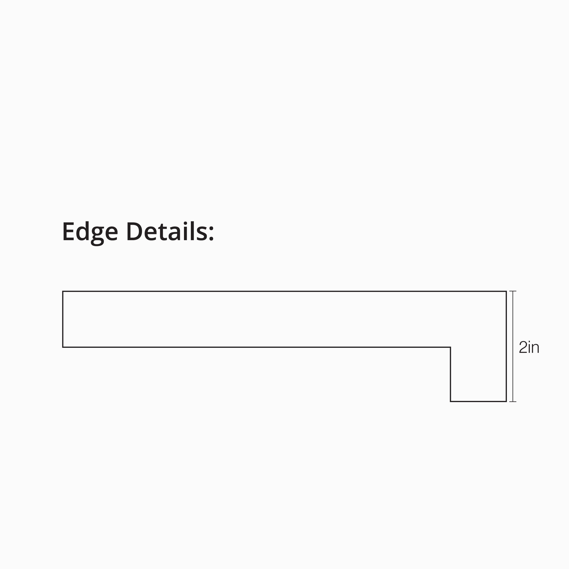 OUTDOOR EARTH: Manhattan Grey L-Shaped Coping (12"x24"x20-mm | grip)