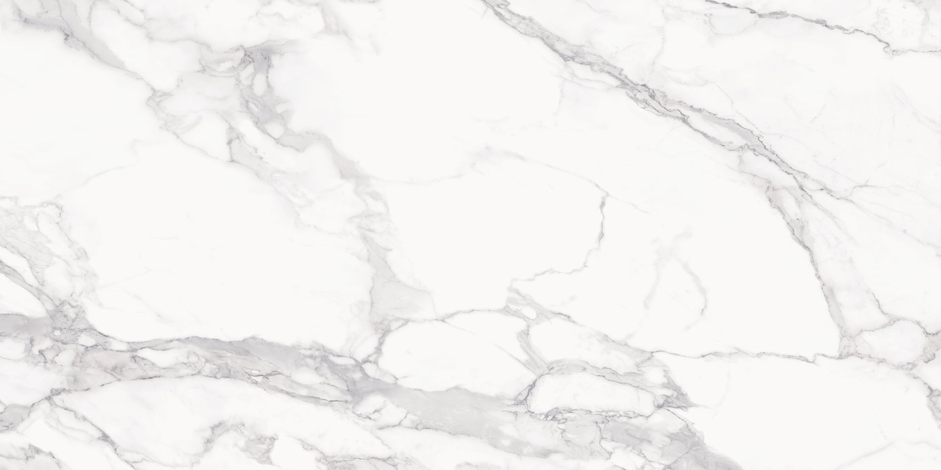 Level Marmi Calacatta porcelain field tile by Emil, naturale finish, 63 25/32"x127 9/16"x12-mm size. Premium Italian porcelain for floors and walls.