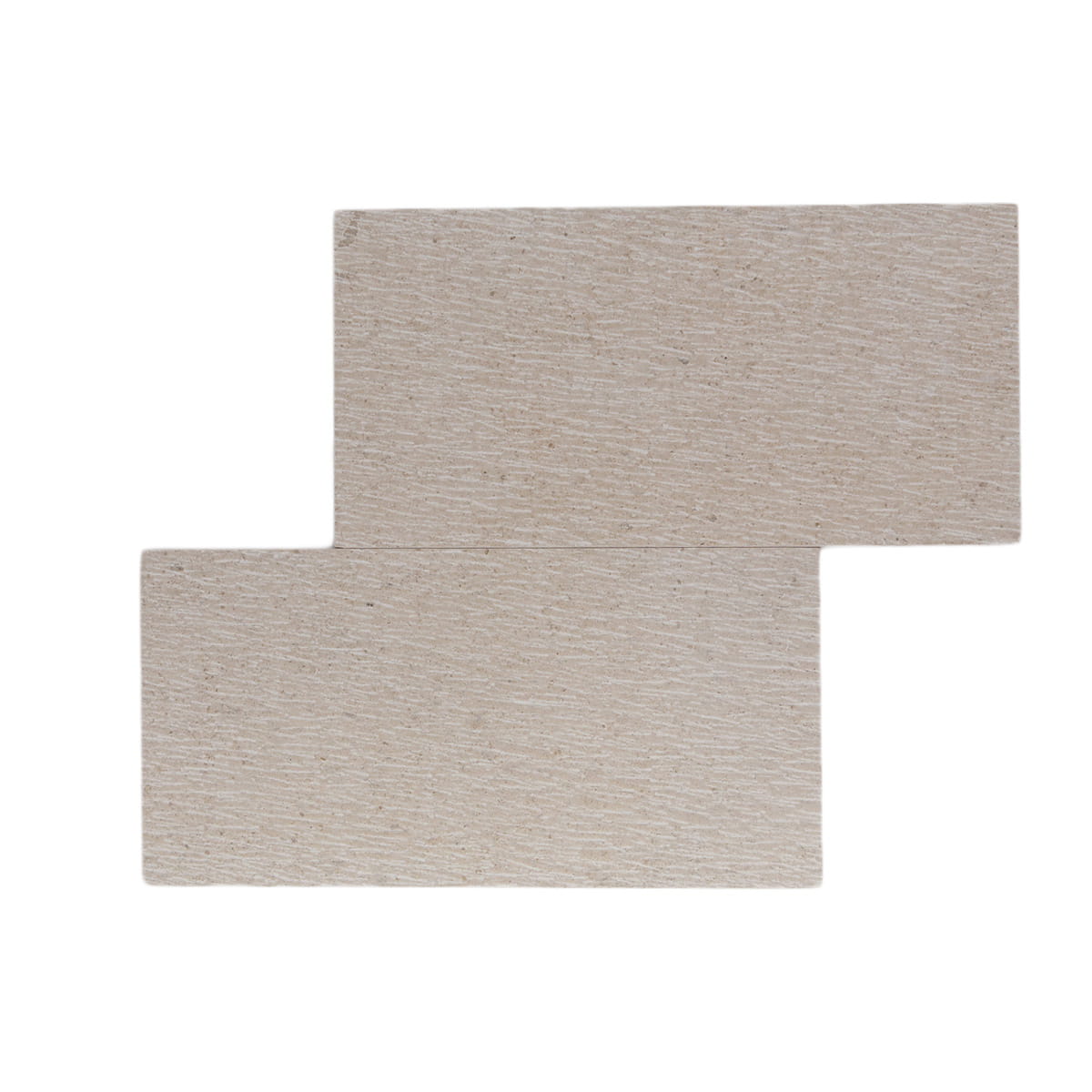 Belair Porto Beige Limestone Field Tile - 6x12 inches - Linen Finish