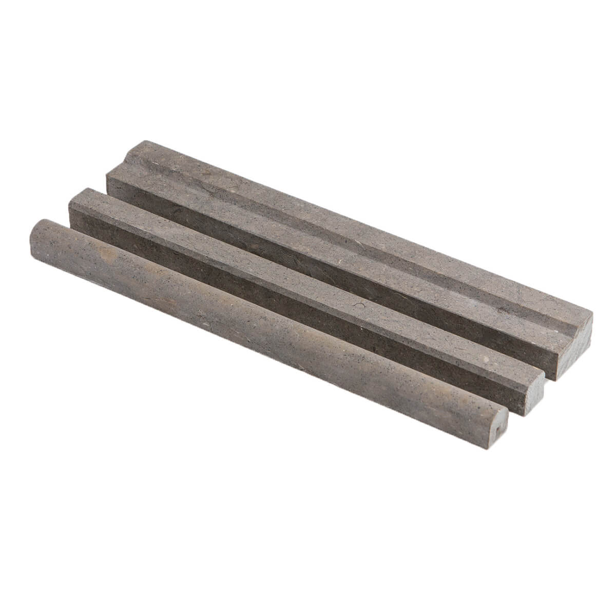 Côte d'Azur collection honed finish limestone chairrail trim - 1-5/8" x 12" x 3/4" dimensions