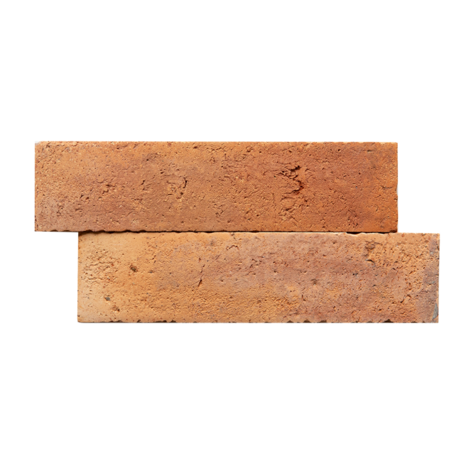 Reclaimed French Cotto ceramic field tiles by Haussmann, 3x11.75x0.625 inches