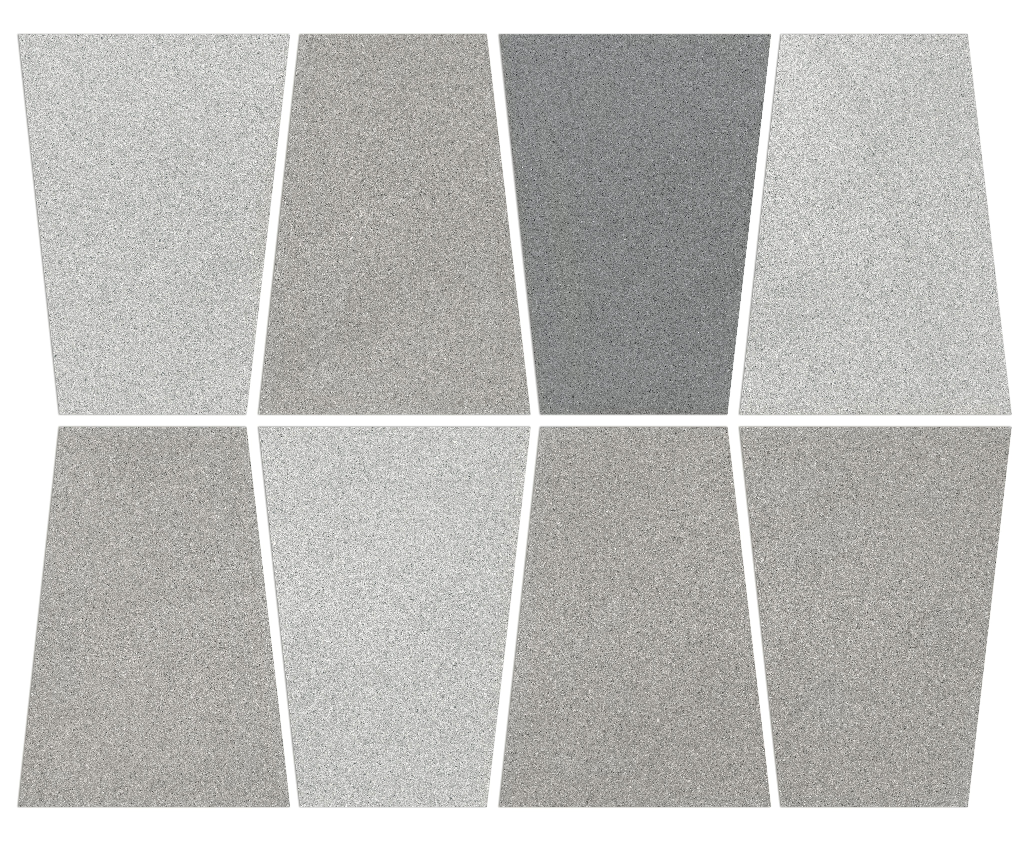 landmark 9mm masterplan geo multicolor cold tapered mosaic 12x12x9mm matte rectified porcelain tile distributed by surface group international