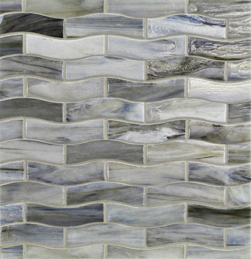 AGATE: Bari Zing Offset Field Mosaic (9.92"x12.28" | pearl)