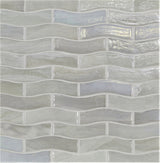 AGATE: Matera Zing Offset Field Mosaic (9.92"x12.28" | pearl)