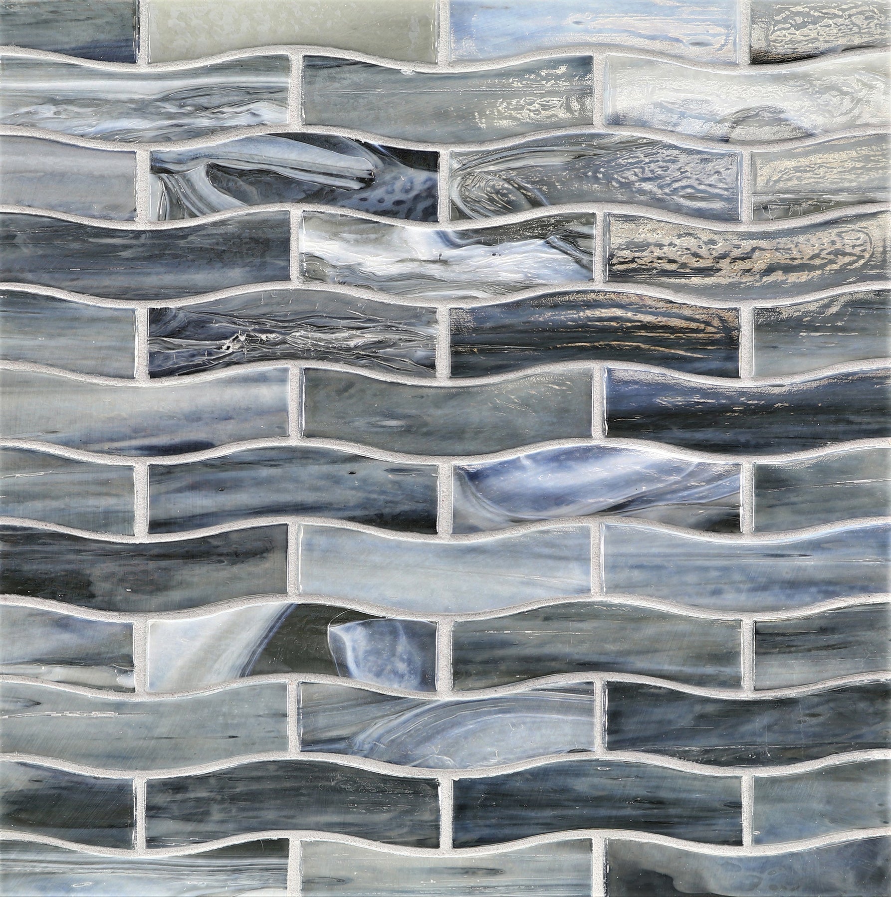 AGATE: Pisa Zing Offset Field Mosaic (9.92"x12.28" | pearl)