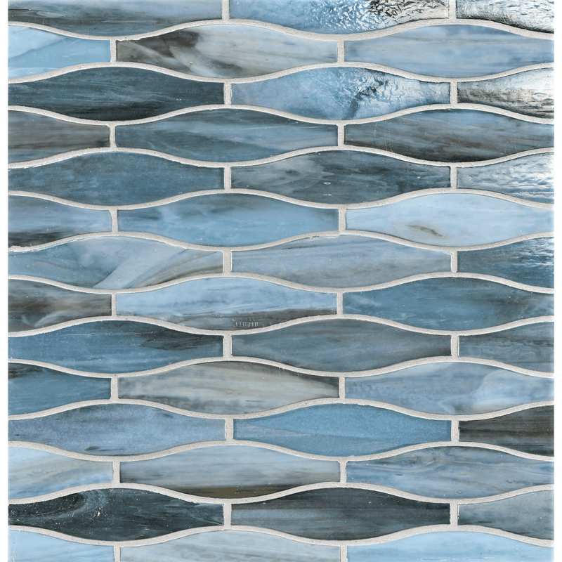 AGATE: Rimini Taiko Offset Field Mosaic (9.77"x12.49" | ribbed)
