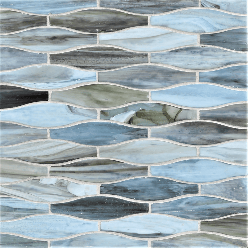 AGATE: Rimini Taiko Offset Field Mosaic (9.77"x12.49" | silk)