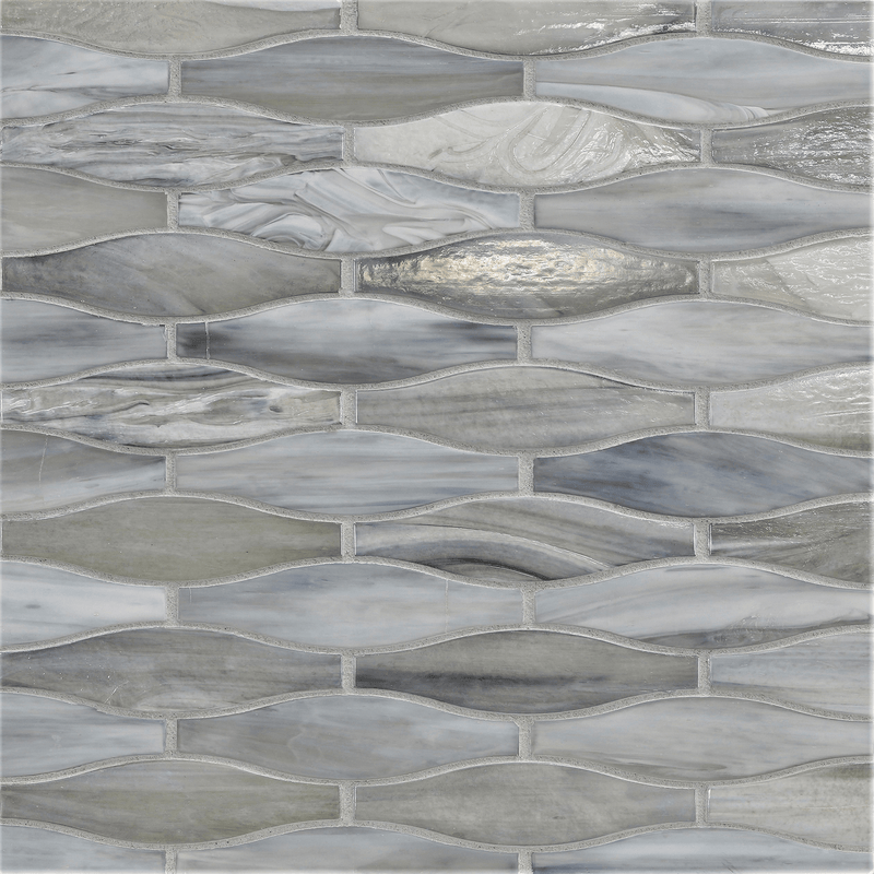 AGATE: Torino Taiko Offset Field Mosaic (9.77"x12.49" | ribbed)