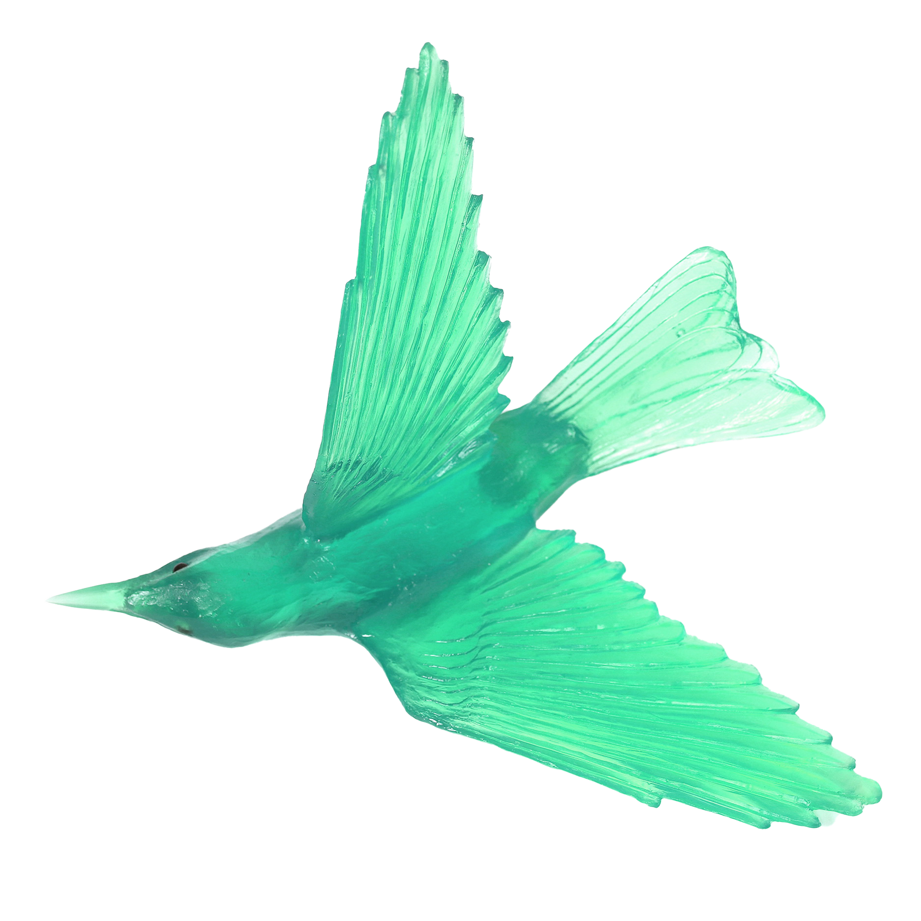 BIRDSCAPE: Ethos Nightingale Sculpture Deco Piece (6 1/2"x7" | natural)