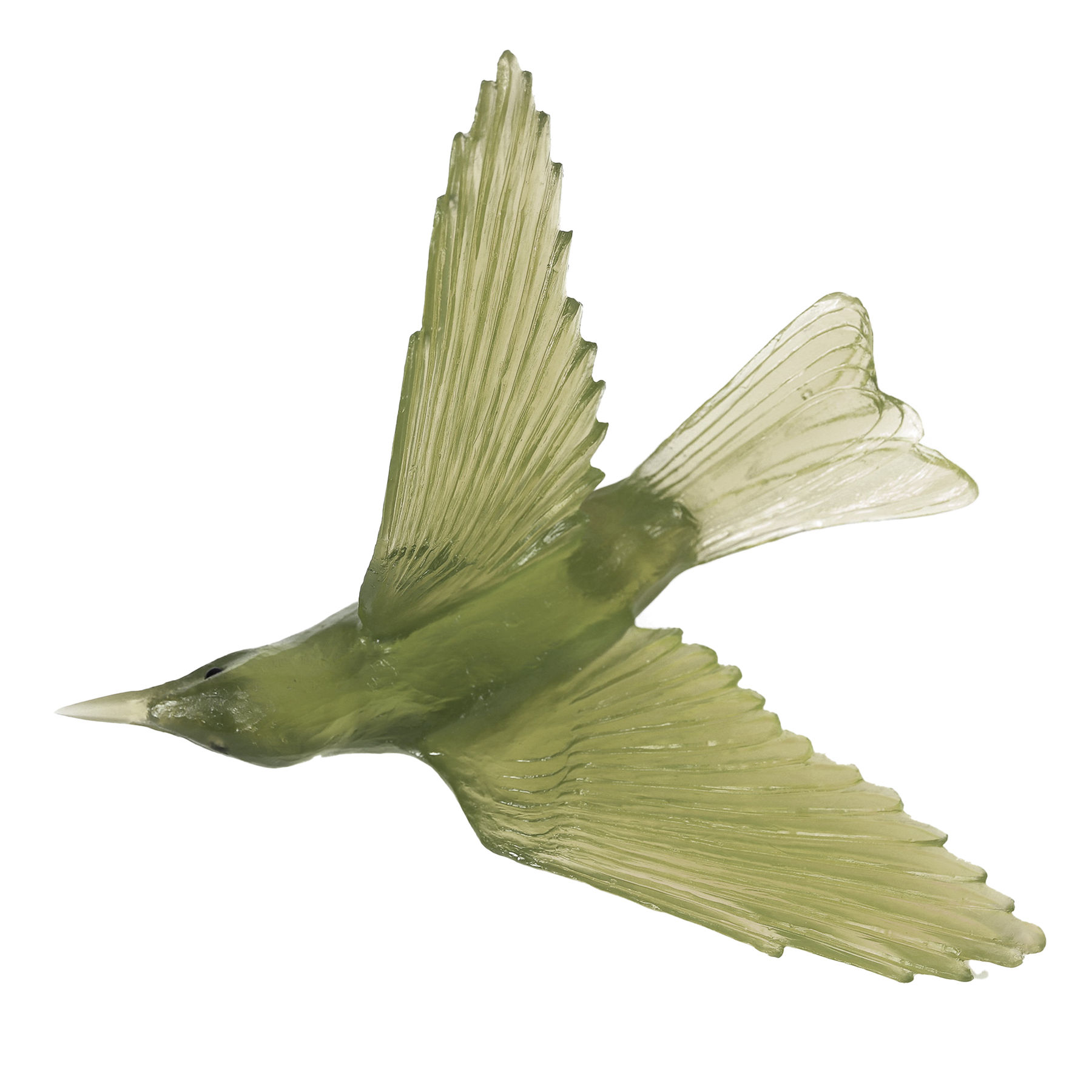 BIRDSCAPE: Harvest Nightingale Sculpture Deco Piece (6 1/2"x7" | natural)